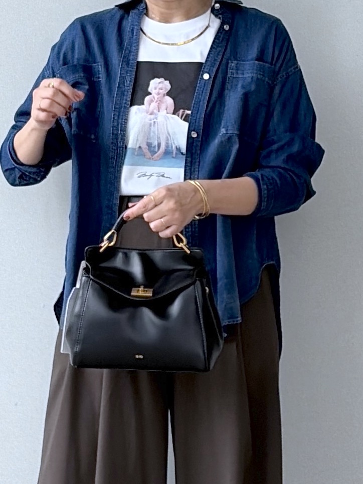 yoshikadoさんの「DRESSTERIOR｜【別注】マリリンモンロー/カラープリントTシャツ」を使ったコーディネート