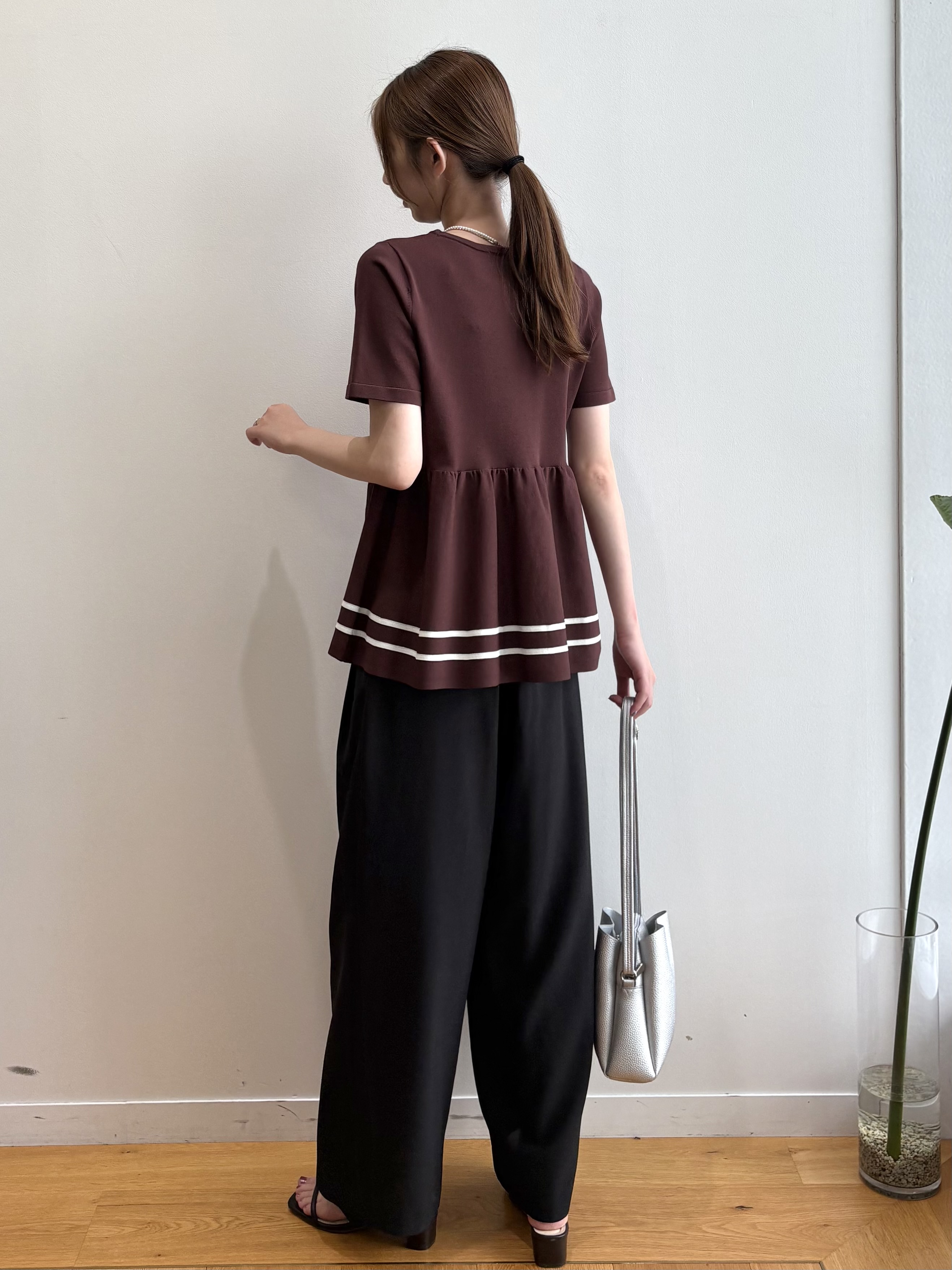 めぐさんの「OPAQUE.CLIP｜『STORY Web7月掲載』 空気パンツ《接触冷感／UVケア／吸水速乾／防シワ／洗濯機OK》」を使ったコーディネート