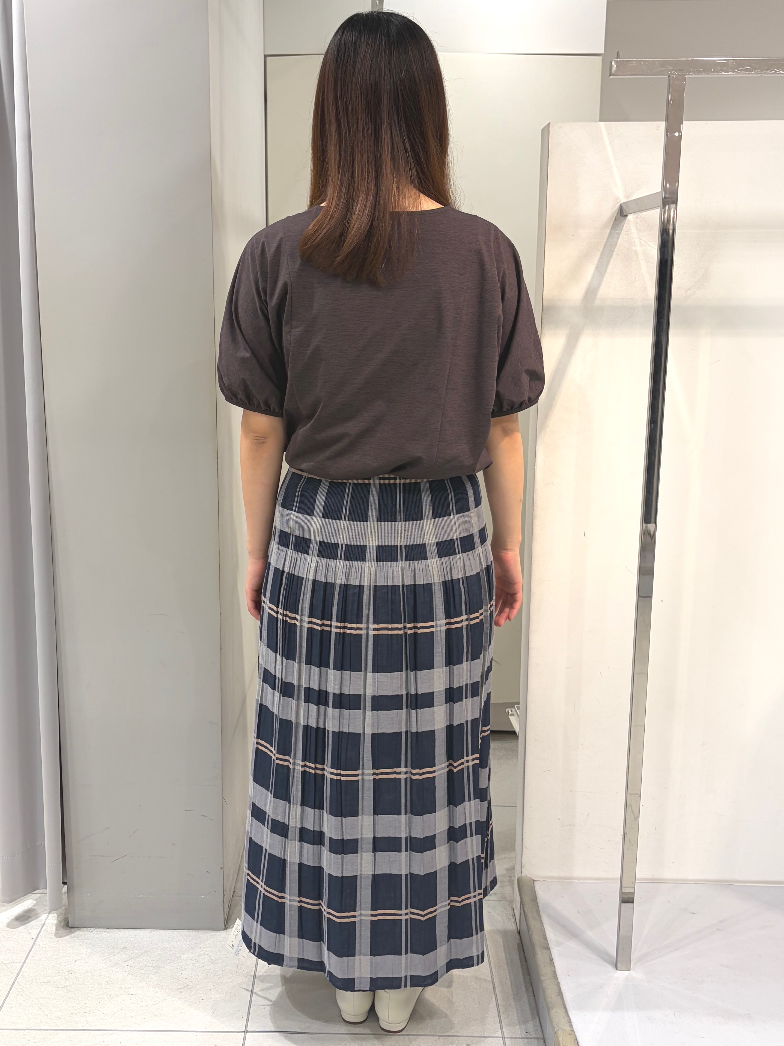 AZUSAさんの「Reflect｜【UVカット／接触冷感／吸水速乾】ギャザースリーブカットソー」を使ったコーディネート