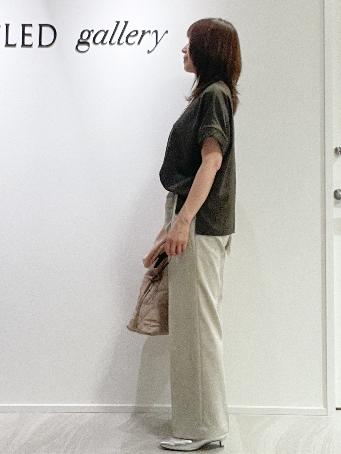 めいさんの「UNTITLED｜【セットアップ可/UVカット/前後2WAY】リラクシーフレンチスリーブブラウス」を使ったコーディネート
