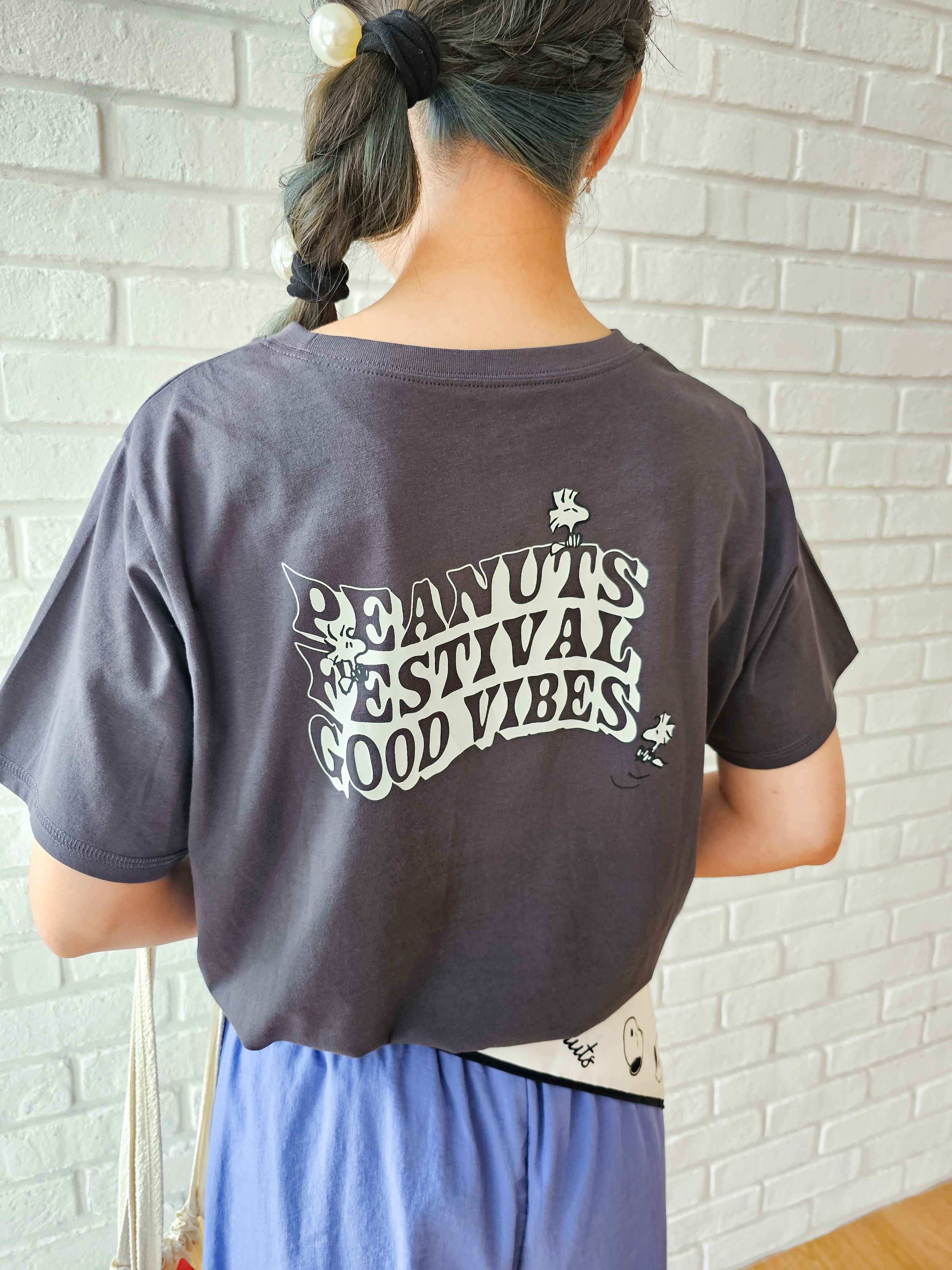 ゆゆさんの「SHOO･LA･RUE｜【PEANUTS】ひんやりプリントTシャツ」を使ったコーディネート