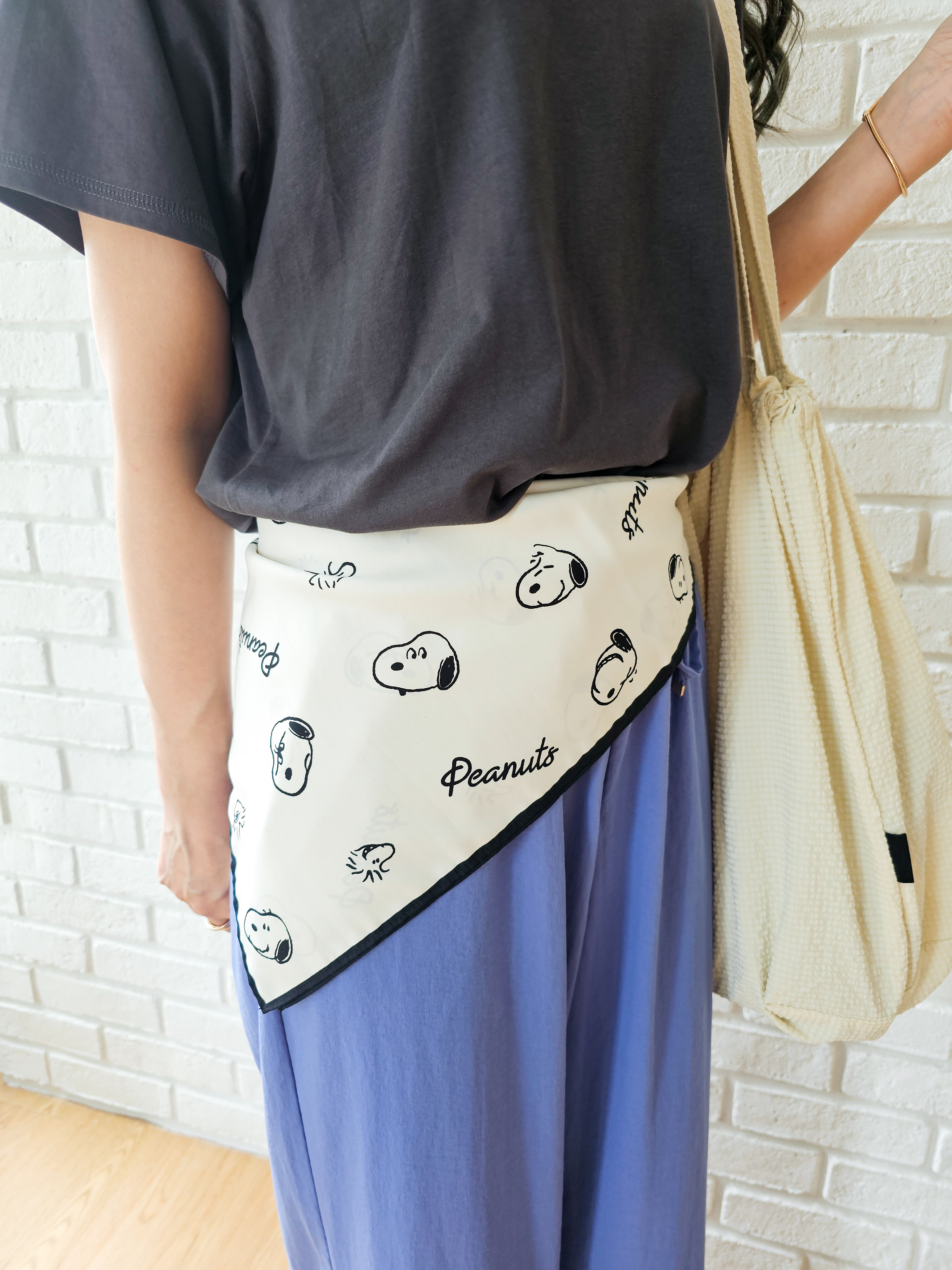ゆゆさんの「SHOO･LA･RUE｜【PEANUTS】ひんやりプリントTシャツ」を使ったコーディネート