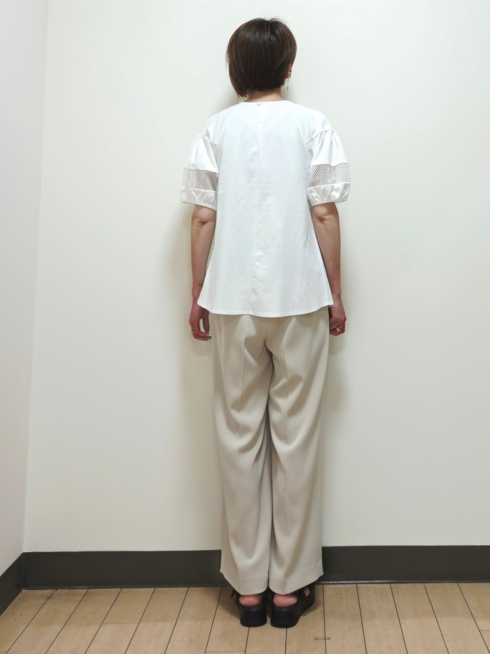 yuuさんの「Reflect｜リネンライクシャツブルゾン」を使ったコーディネート