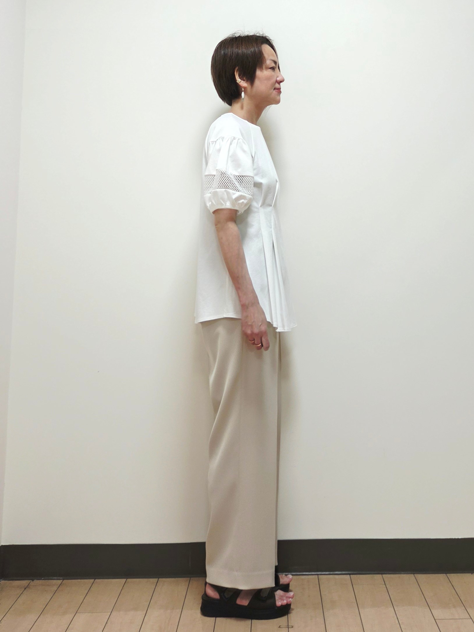 yuuさんの「Reflect｜リネンライクシャツブルゾン」を使ったコーディネート