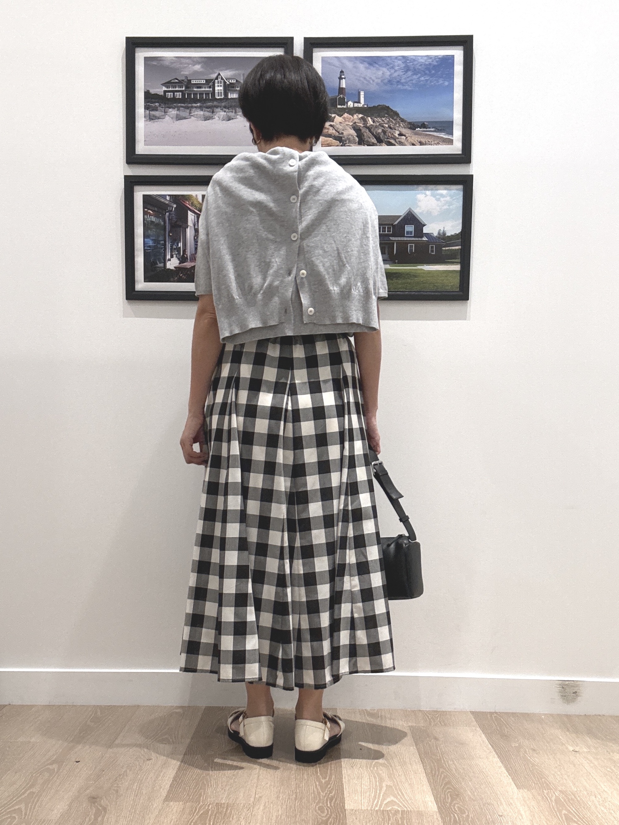 Naoさんの「Dessin｜【9色展開/接触冷感/UVカット】ドライタッチサマーニットT」を使ったコーディネート