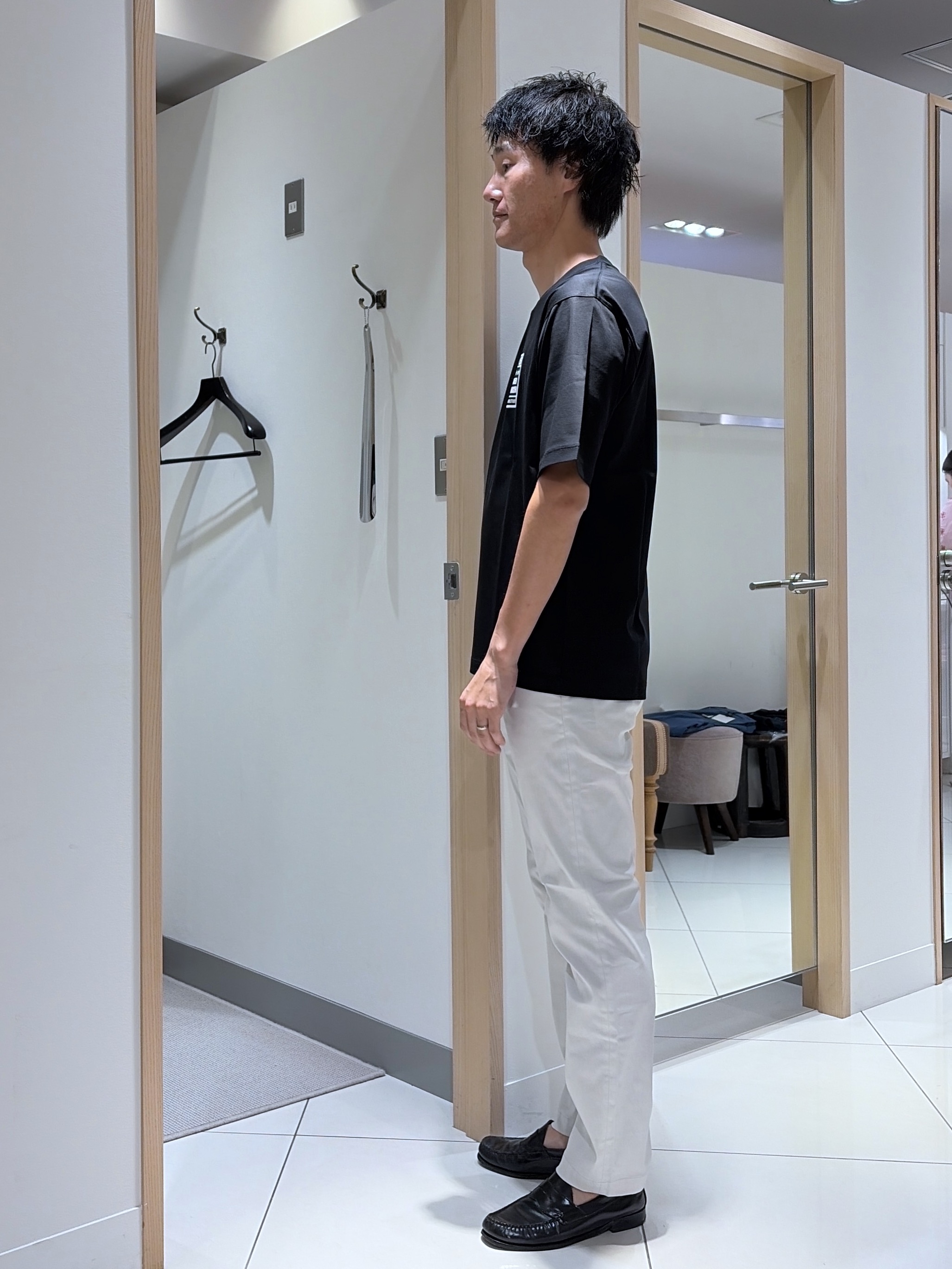 mutoさんの「TAKEO KIKUCHI｜【BOWLER HAT LABEL】アイスクリアコットン ピンナップガール 半袖Tシャツ」を使ったコーディネート