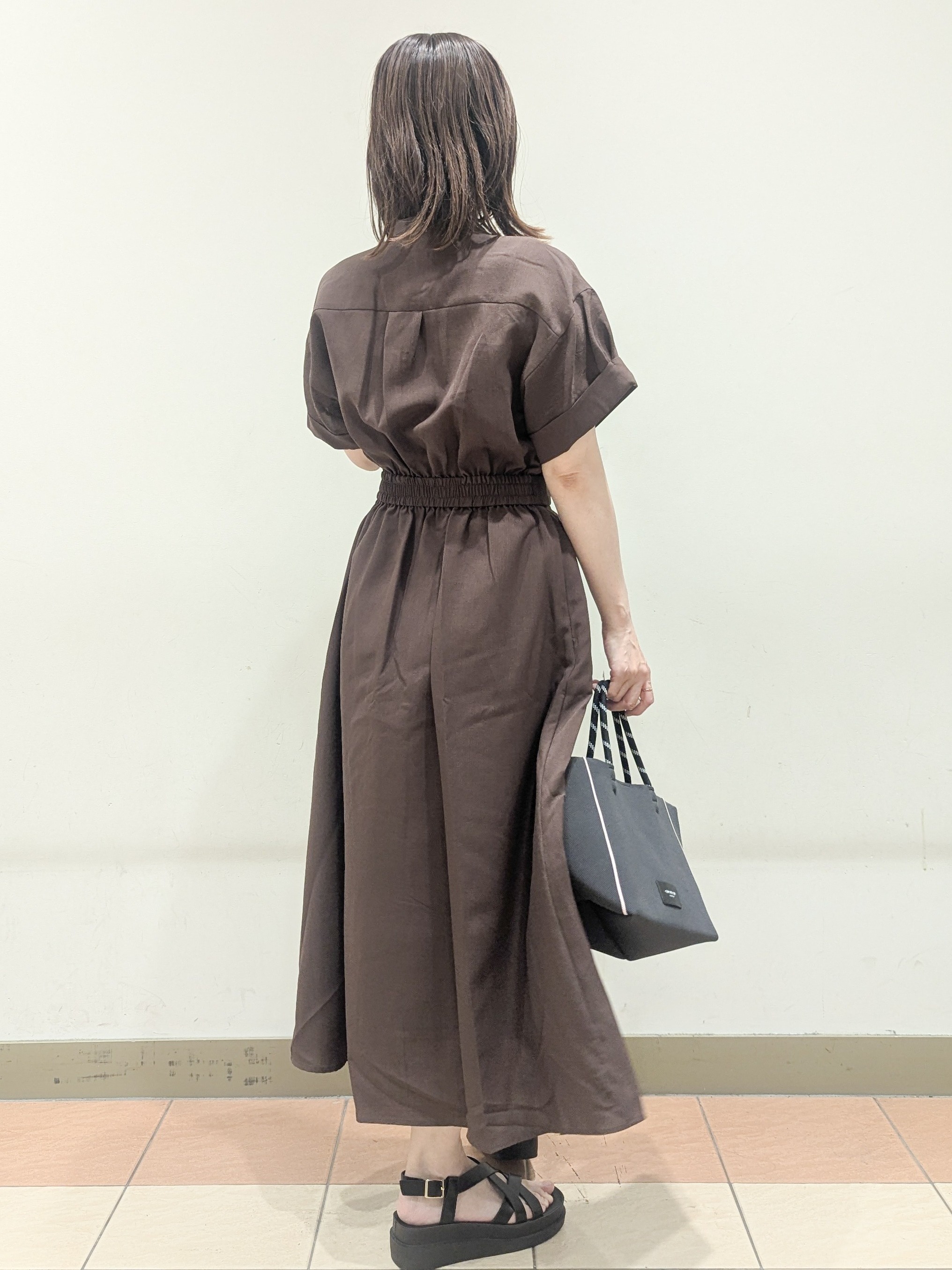 Miさんの「OPAQUE.CLIP｜【接触冷感】ニットカーディガン《洗濯機OK／抗ピリング》」を使ったコーディネート