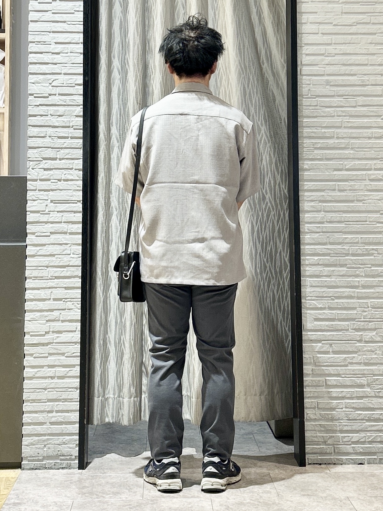 KENJI Iさんの「THE SHOP TK｜【LINO FINE】 リネンライク半袖シャツ UVカット／イージーケア／吸水速乾／洗濯機OK／セッ」を使ったコーディネート
