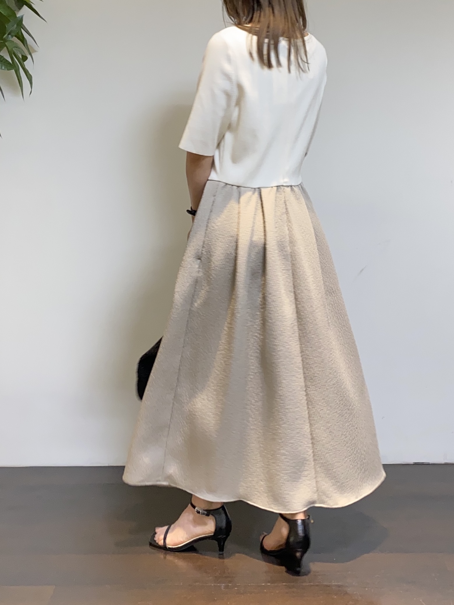 tomoさんの「UNTITLED｜【古畑星夏さん着用/洗える】シアーブルゾン」を使ったコーディネート