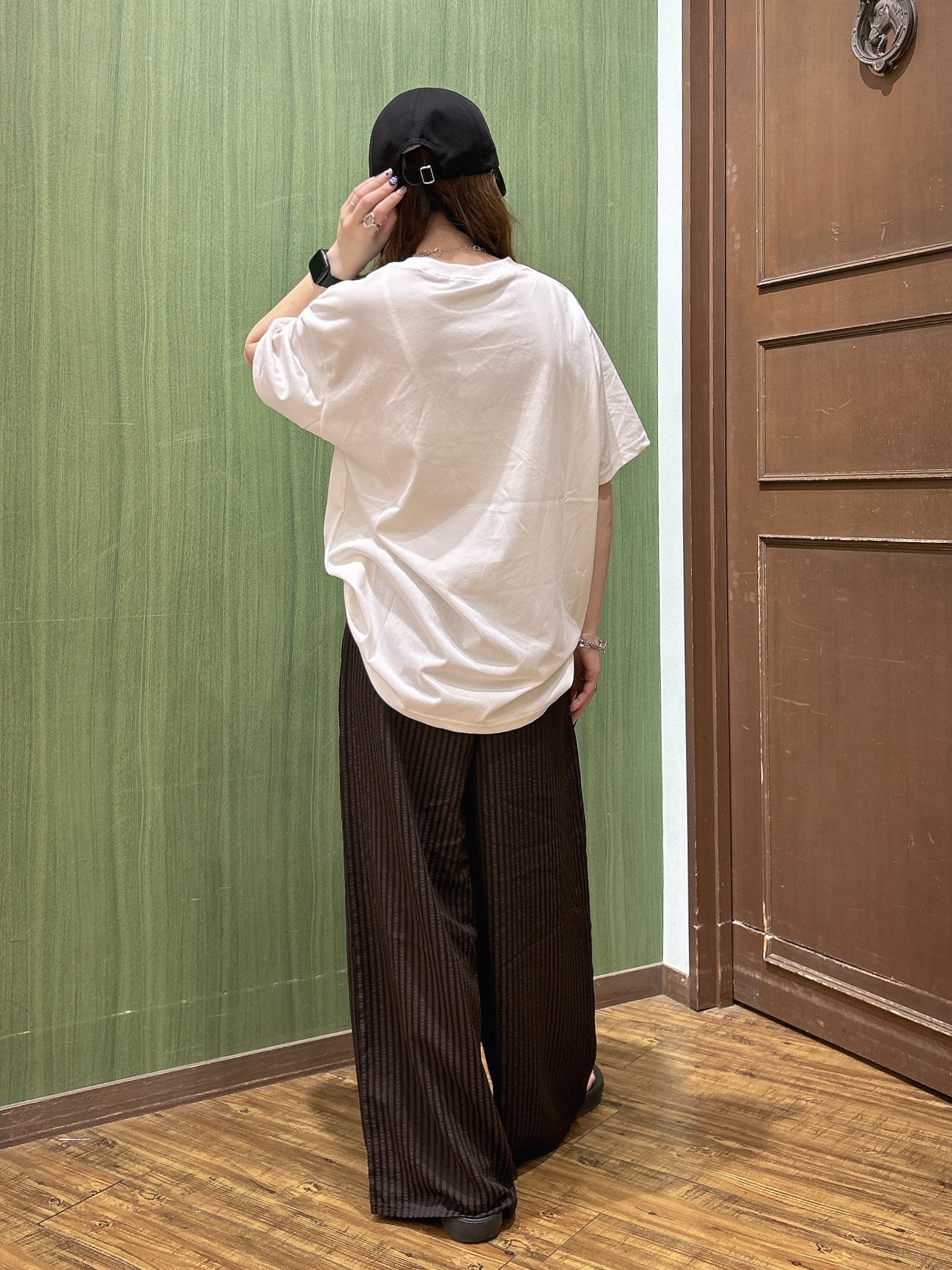 かおりさんの「SHOO･LA･RUE｜【SHOO ICE】ひんやり アソートTシャツ」を使ったコーディネート