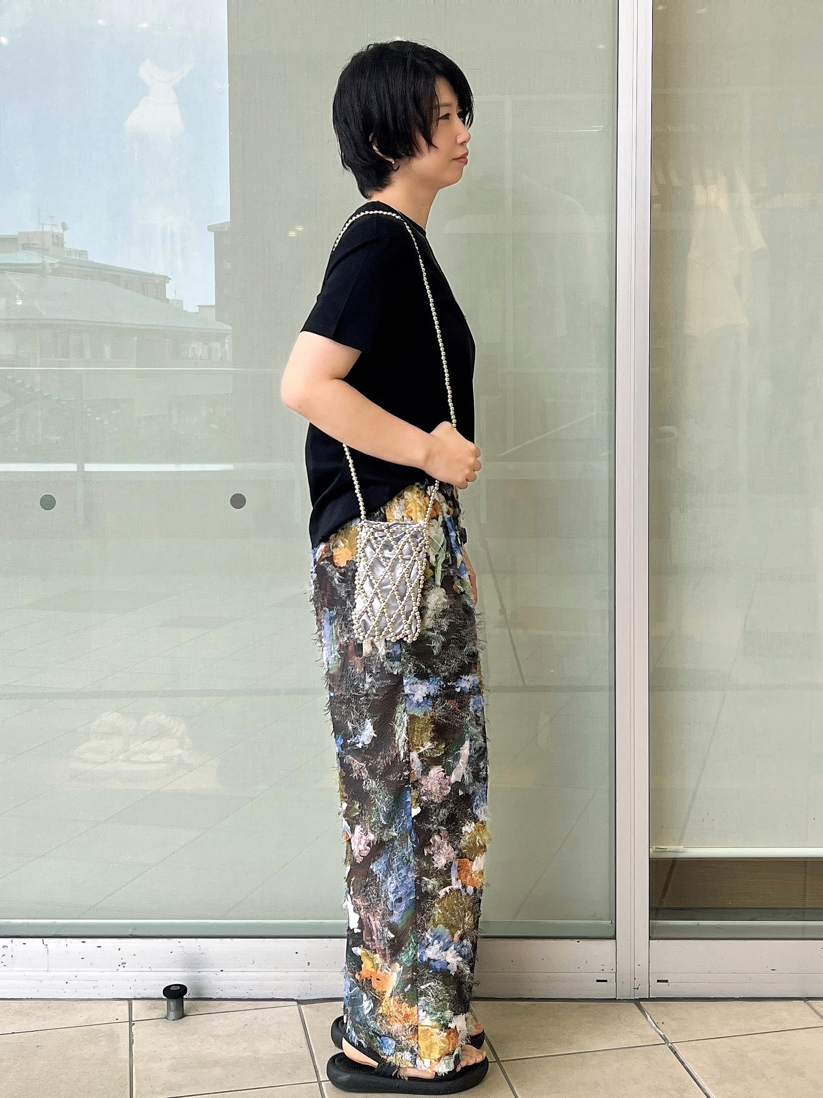 yo-koさんの「OPAQUE.CLIP｜ベーシックTシャツ／オーガニックコットン混【洗濯機OK】」を使ったコーディネート