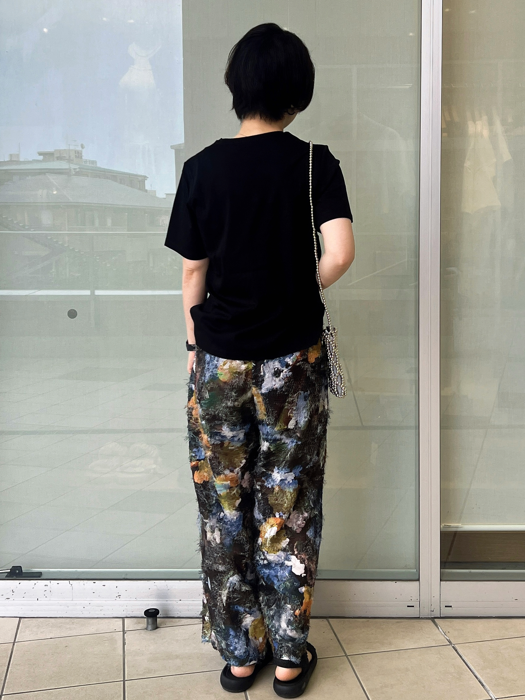 yo-koさんの「OPAQUE.CLIP｜ベーシックTシャツ／オーガニックコットン混【洗濯機OK】」を使ったコーディネート