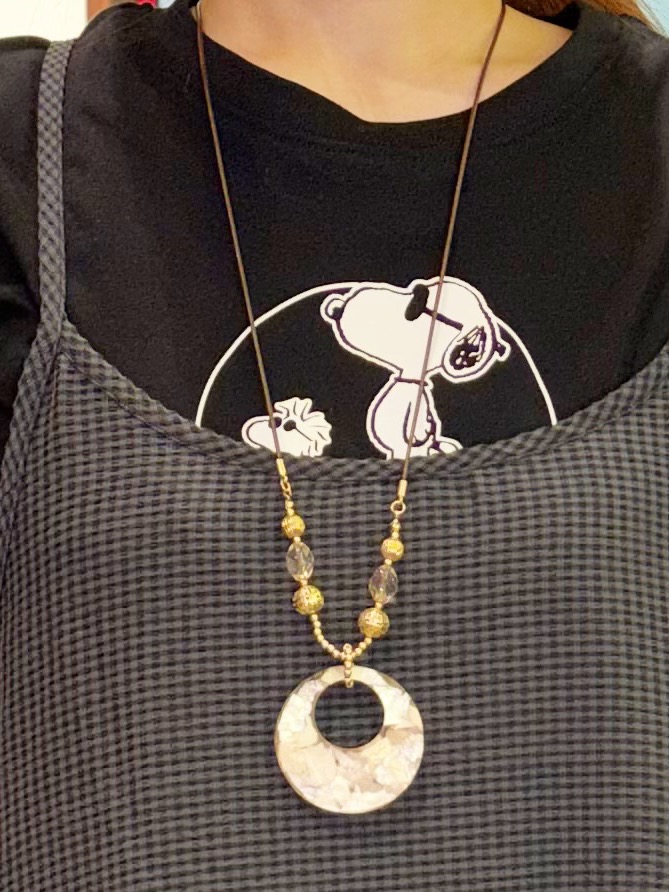 tukiさんの「SHOO･LA･RUE｜【PEANUTS】ひんやりプリントTシャツ」を使ったコーディネート