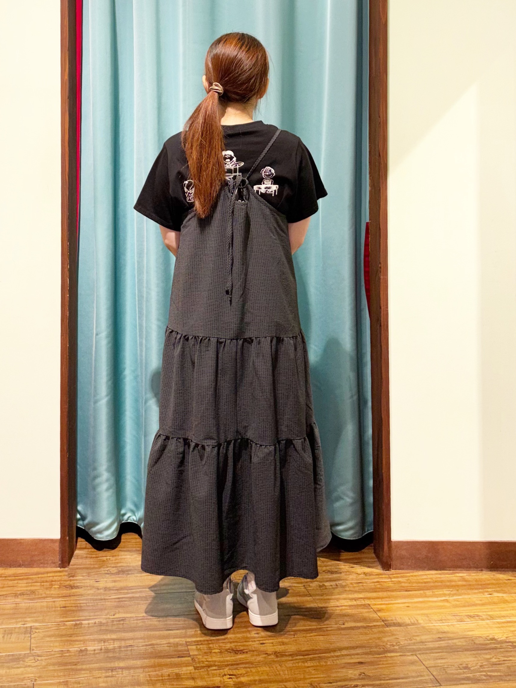 tukiさんの「SHOO･LA･RUE｜【PEANUTS】ひんやりプリントTシャツ」を使ったコーディネート