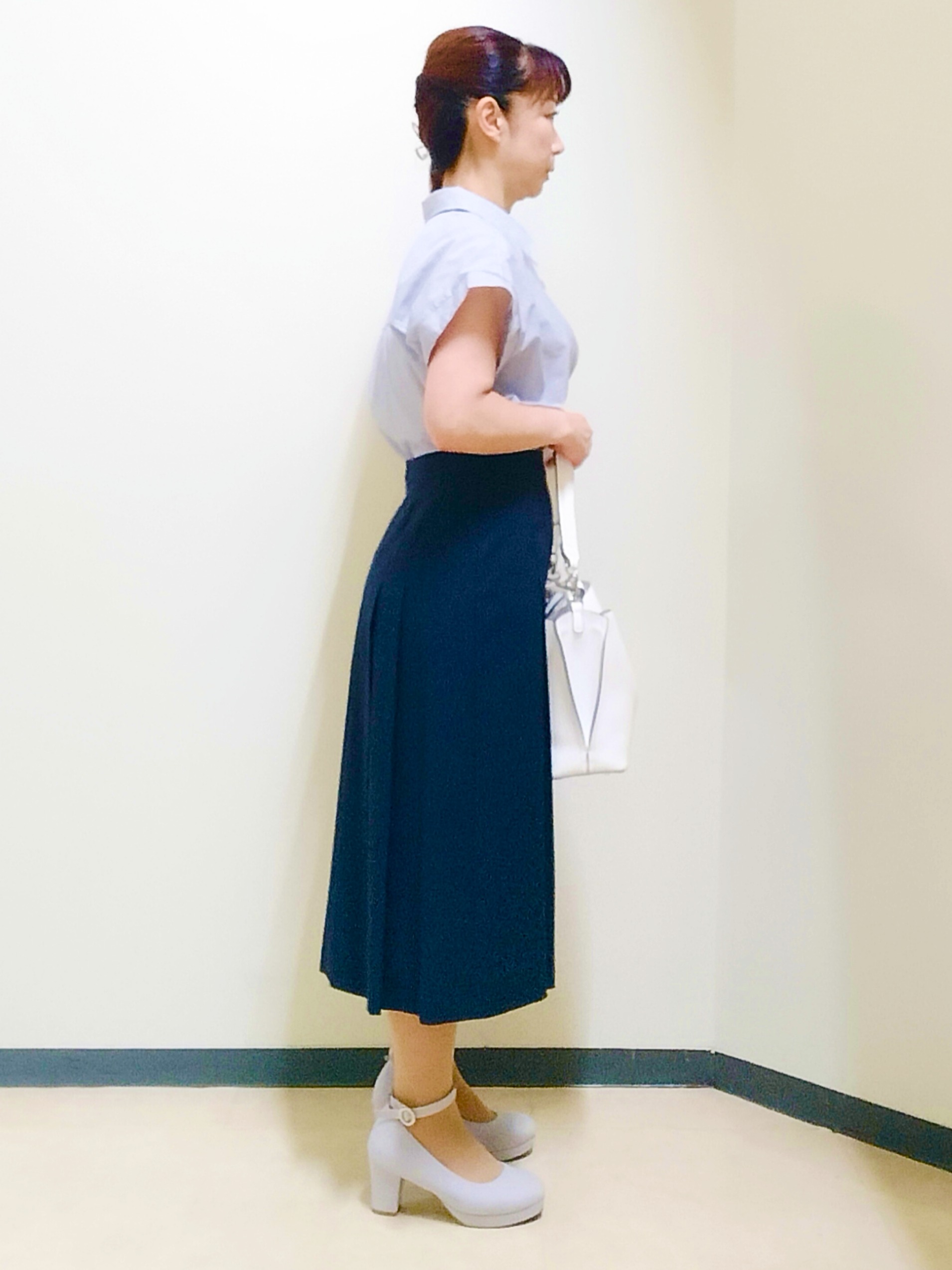 花さんの「Reflect｜七分袖ニットカーディガン」を使ったコーディネート