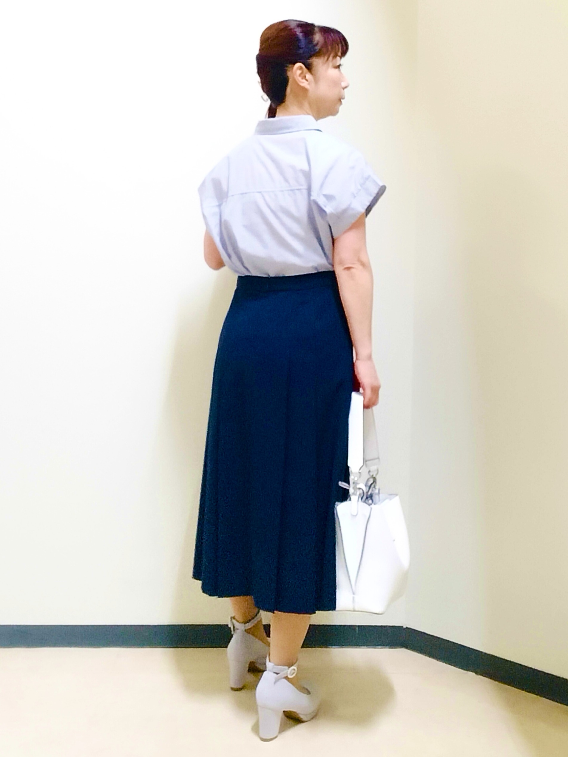 花さんの「Reflect｜七分袖ニットカーディガン」を使ったコーディネート
