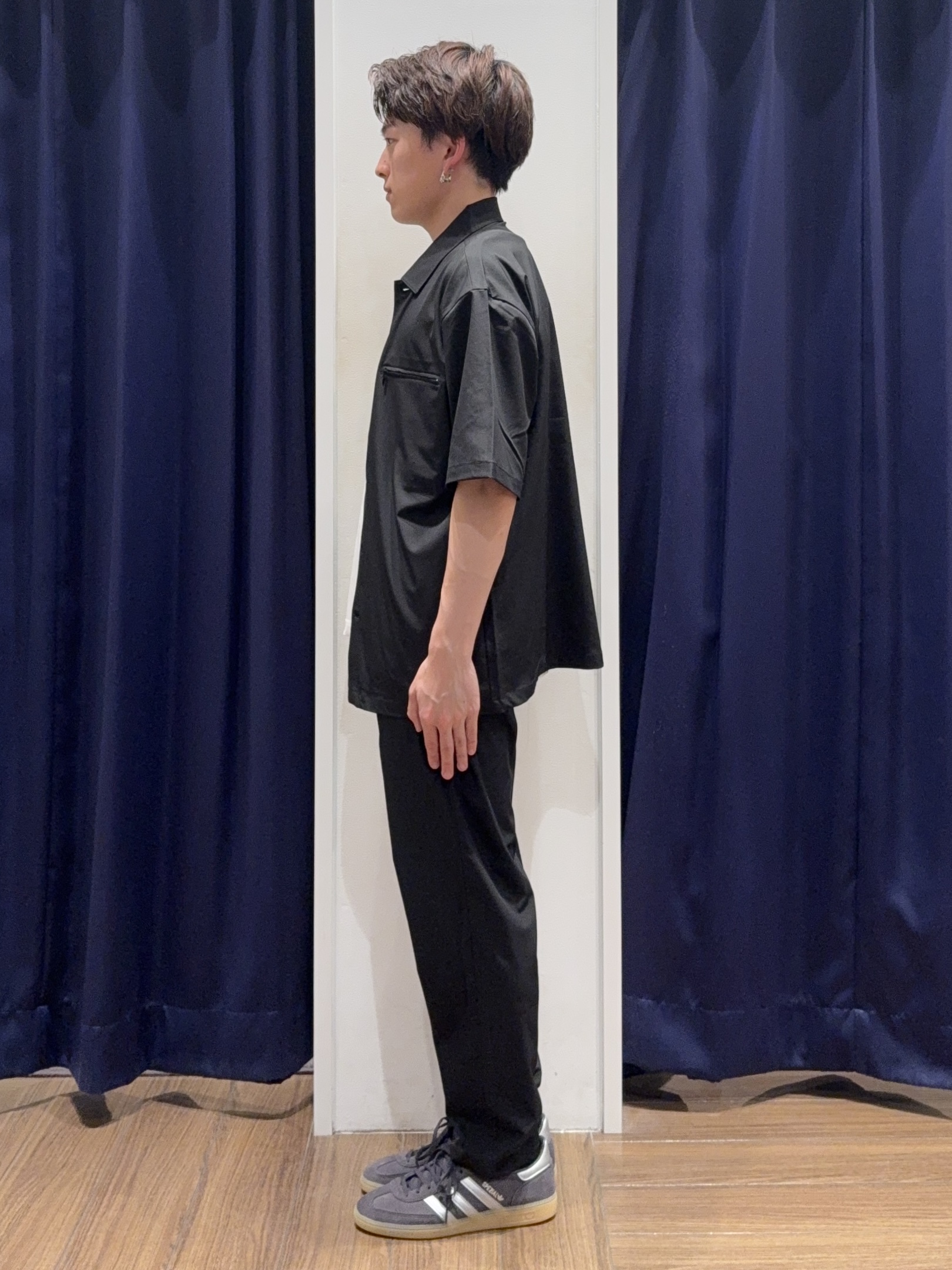 カシマさんの「THE SHOP TK｜【吸水速乾／接触冷感／防シワ／マシンウォッシャブル】ハイドロクール 半袖シャツ」を使ったコーディネート