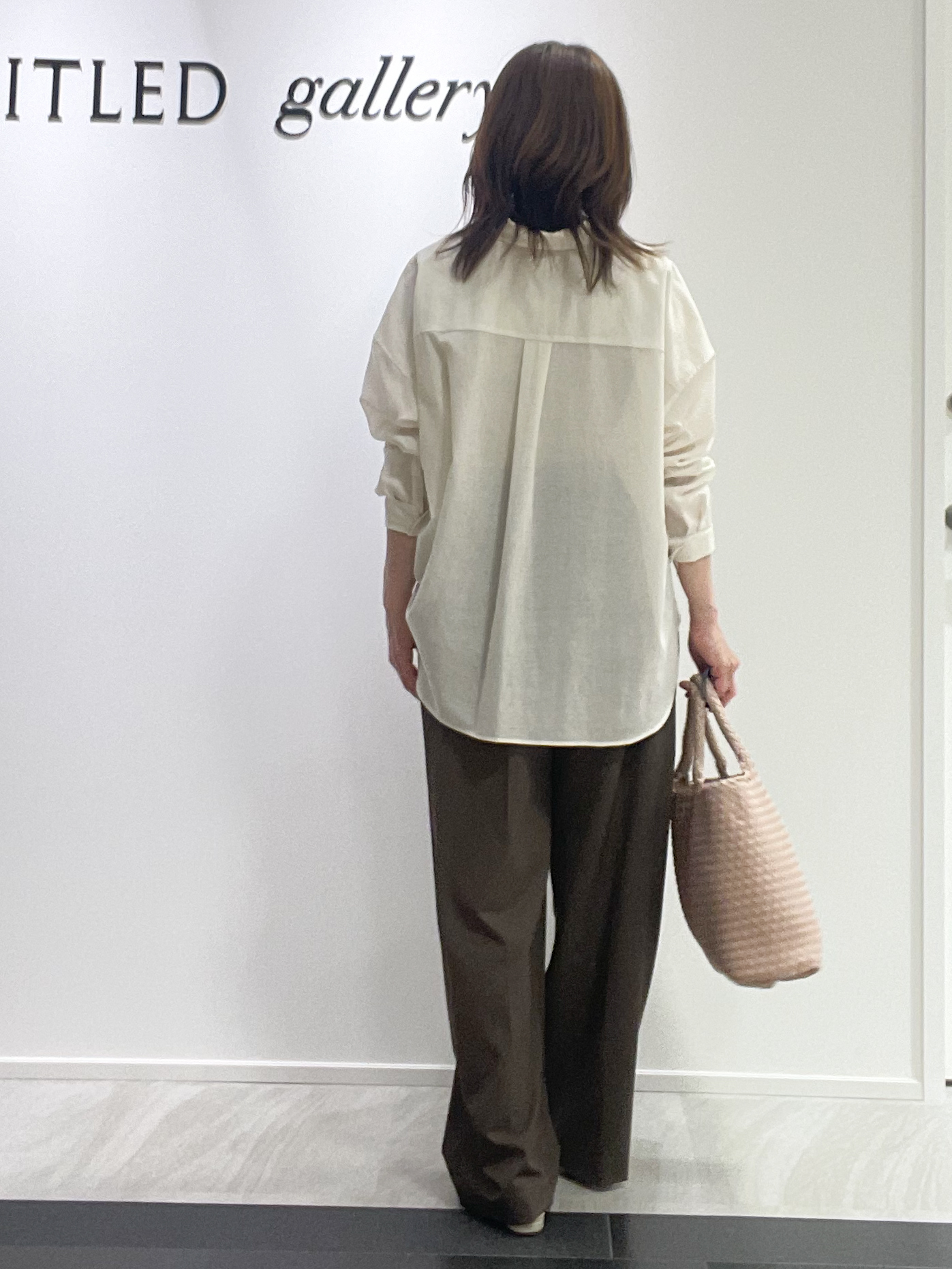 めいさんの「UNTITLED｜【2WAY/マシンウォッシャブル】カシュクールデザインシャツ」を使ったコーディネート