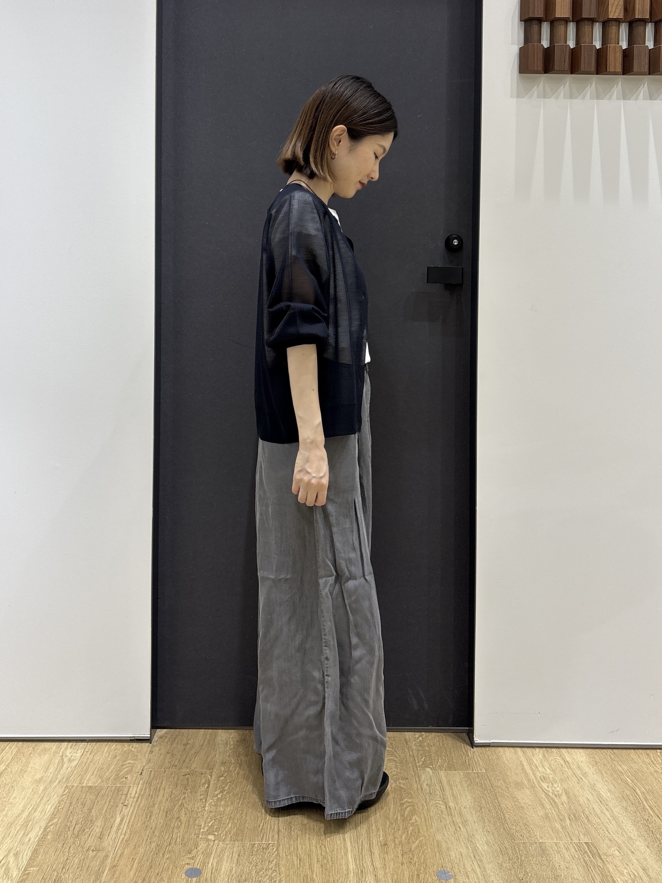 risaさんの「Dessin｜お守りカーディガン -ウォッシャブル-」を使ったコーディネート