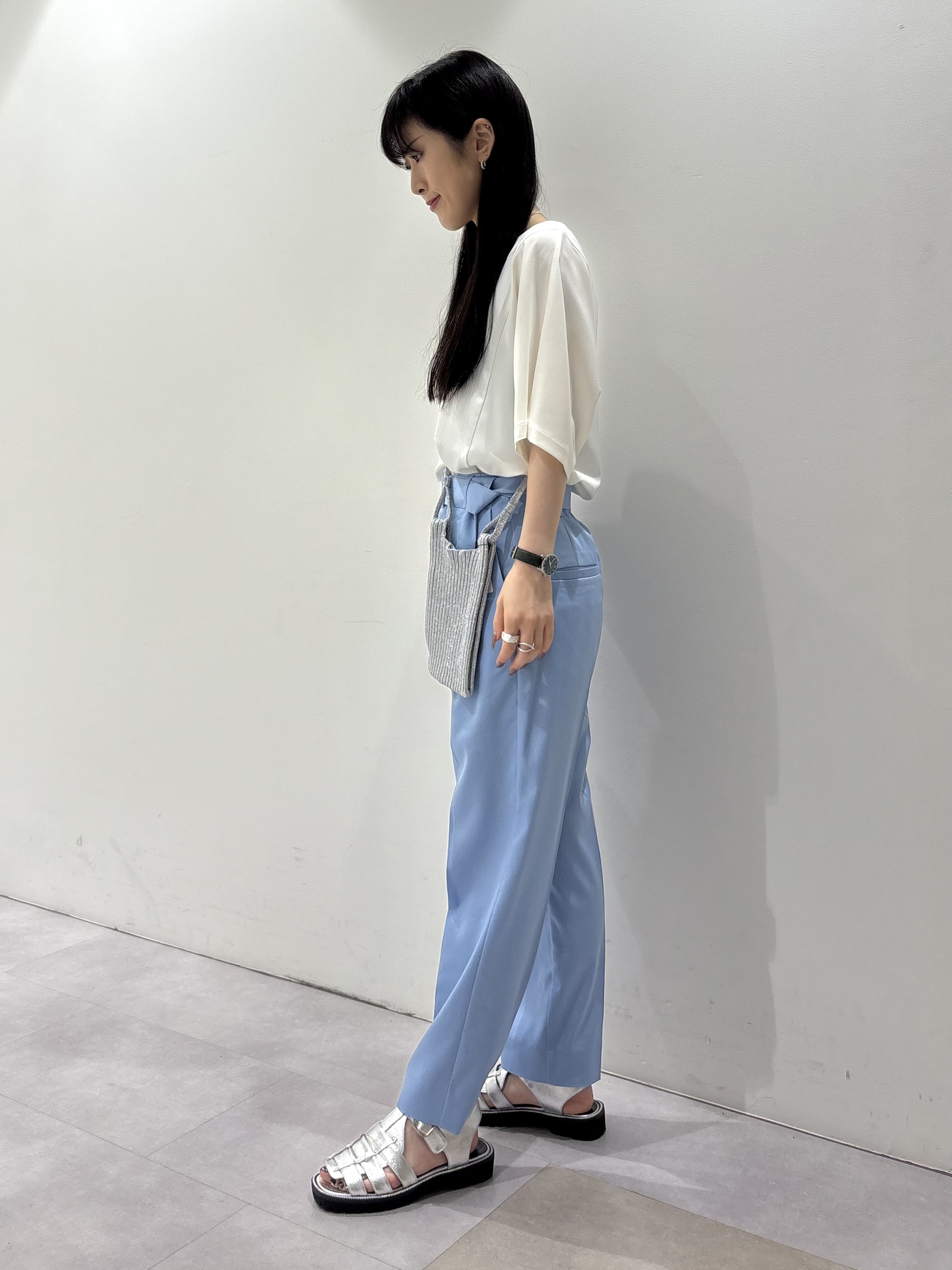 KEIKOさんの「INDIVI｜【着る日傘】ドルマントップス」を使ったコーディネート