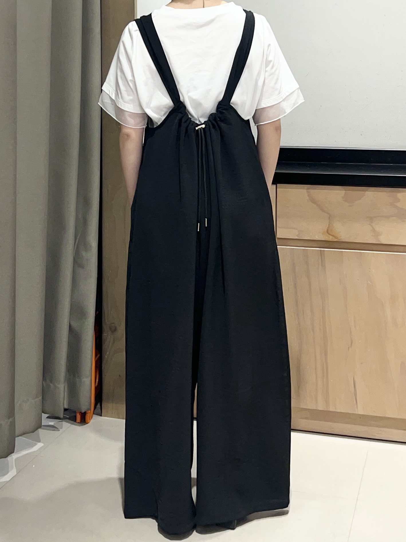 かのさんの「THE SHOP TK｜【ひんやり/吸水速乾/UV/防しわ】ON/OFFどちらにも 軽やか半袖ジャケット」を使ったコーディネート