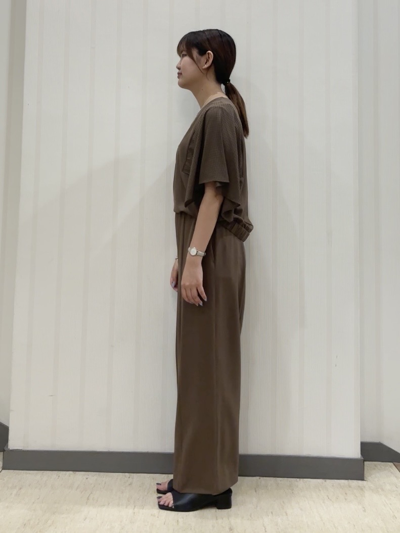 ちひさんの「INDIVI｜【着る日傘】イージーワイドパンツ」を使ったコーディネート
