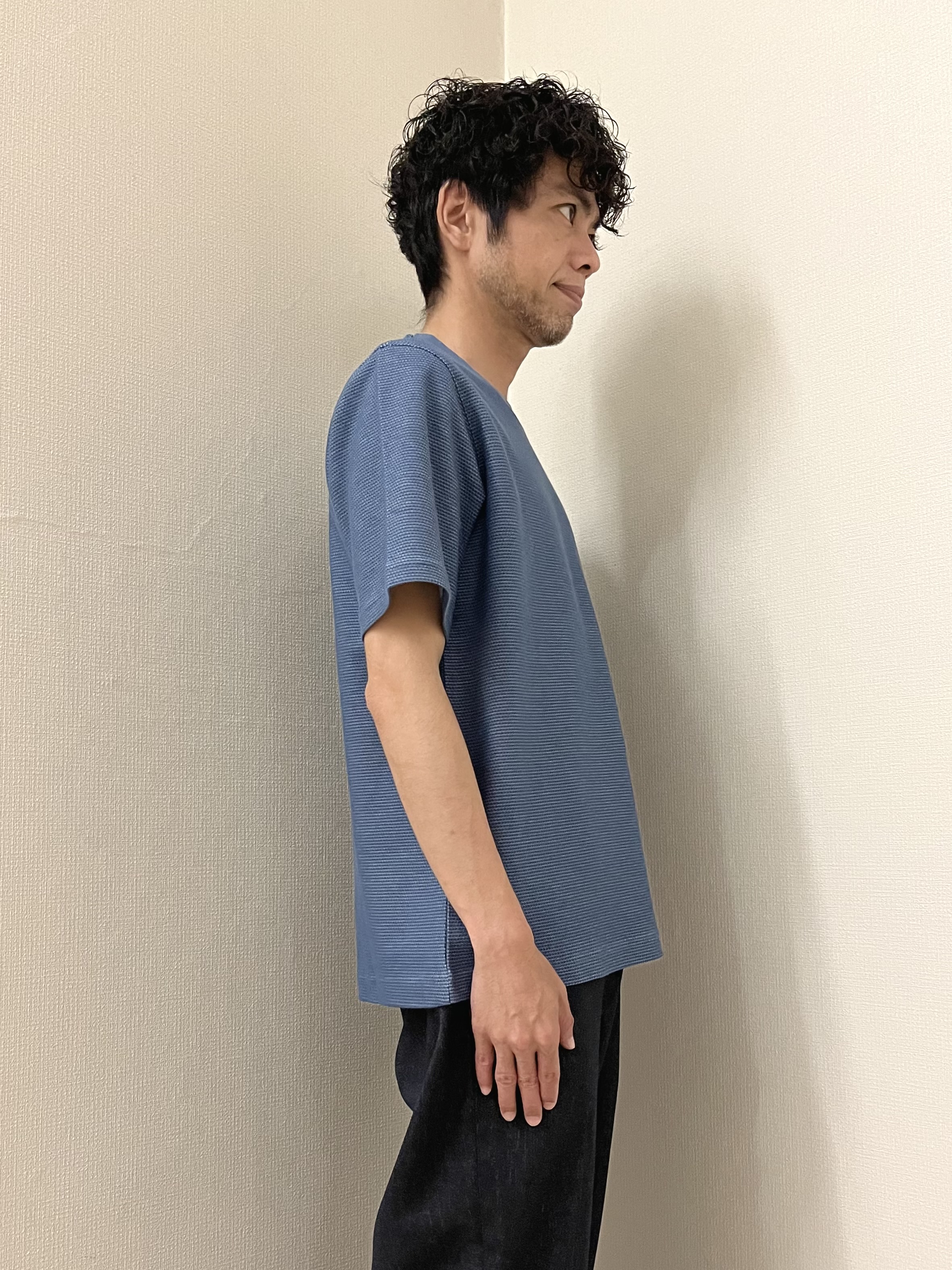 URAさんの「TAKEO KIKUCHI｜【通気性】トリコットサッカー オープンカラー シャツ」を使ったコーディネート