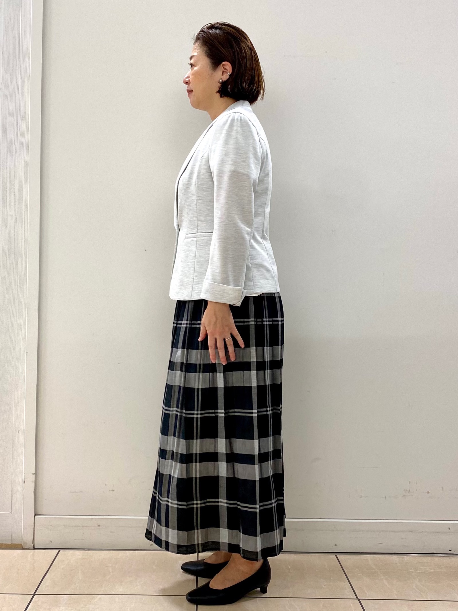 ksmさんの「Reflect｜【SS-4Lサイズ／UVカット／接触冷感】匠ジャケット／ベーシックテーラード」を使ったコーディネート