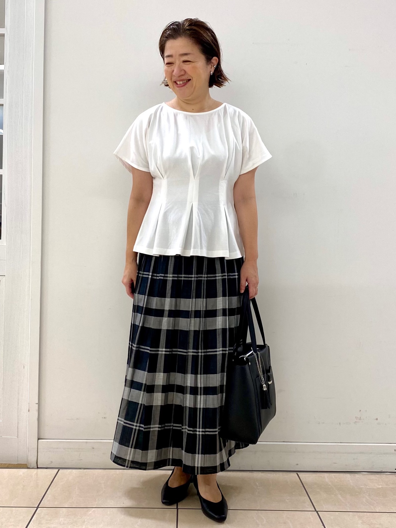 ksmさんの「Reflect｜【SS-4Lサイズ／UVカット／接触冷感】匠ジャケット／ベーシックテーラード」を使ったコーディネート
