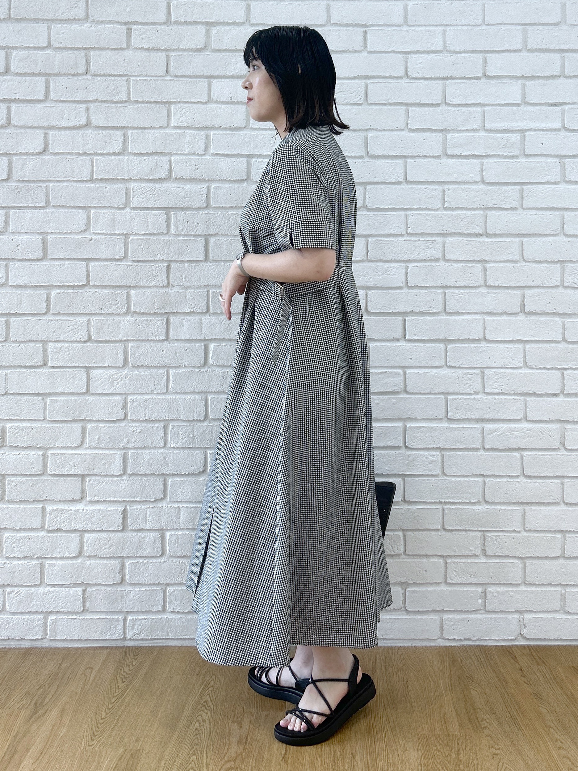 Hirokaさんの「grove｜パンチングポーチ付きトート」を使ったコーディネート