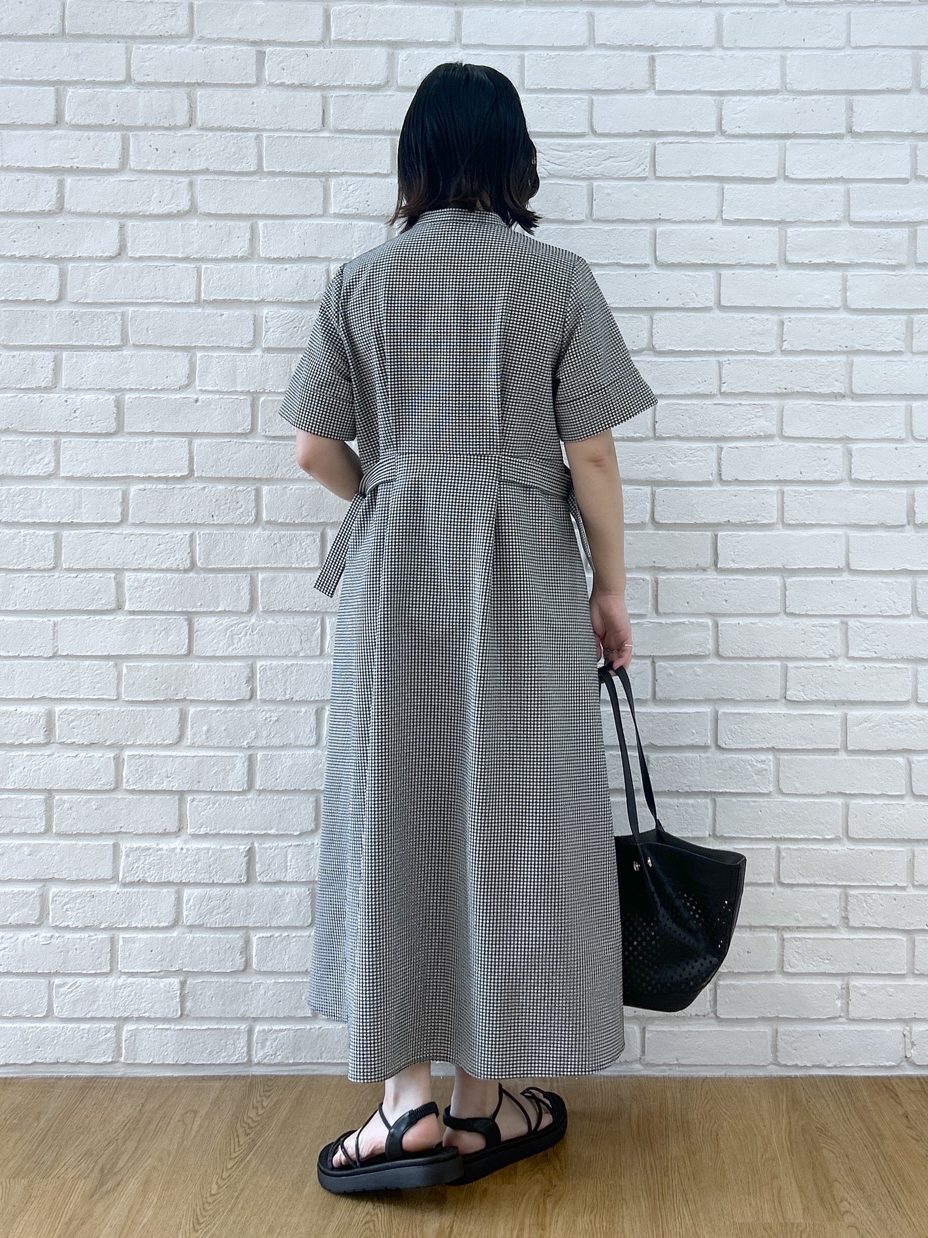 Hirokaさんの「grove｜パンチングポーチ付きトート」を使ったコーディネート