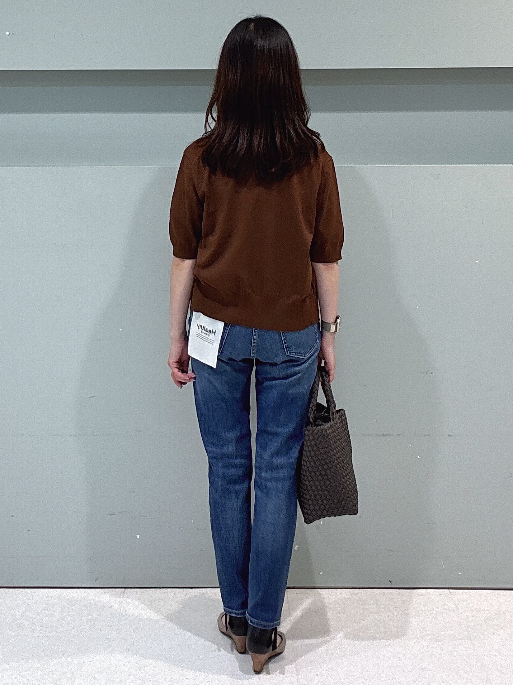 makiさんの「UNTITLED｜ドライタッチ5分袖カーディガン」を使ったコーディネート