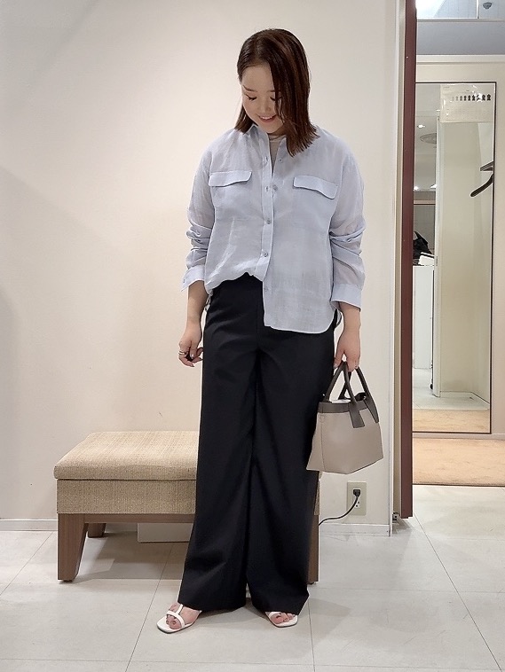 YUIさんの「UNTITLED｜【古畑星夏さん着用/接触冷感】ドライタッチシャツ」を使ったコーディネート