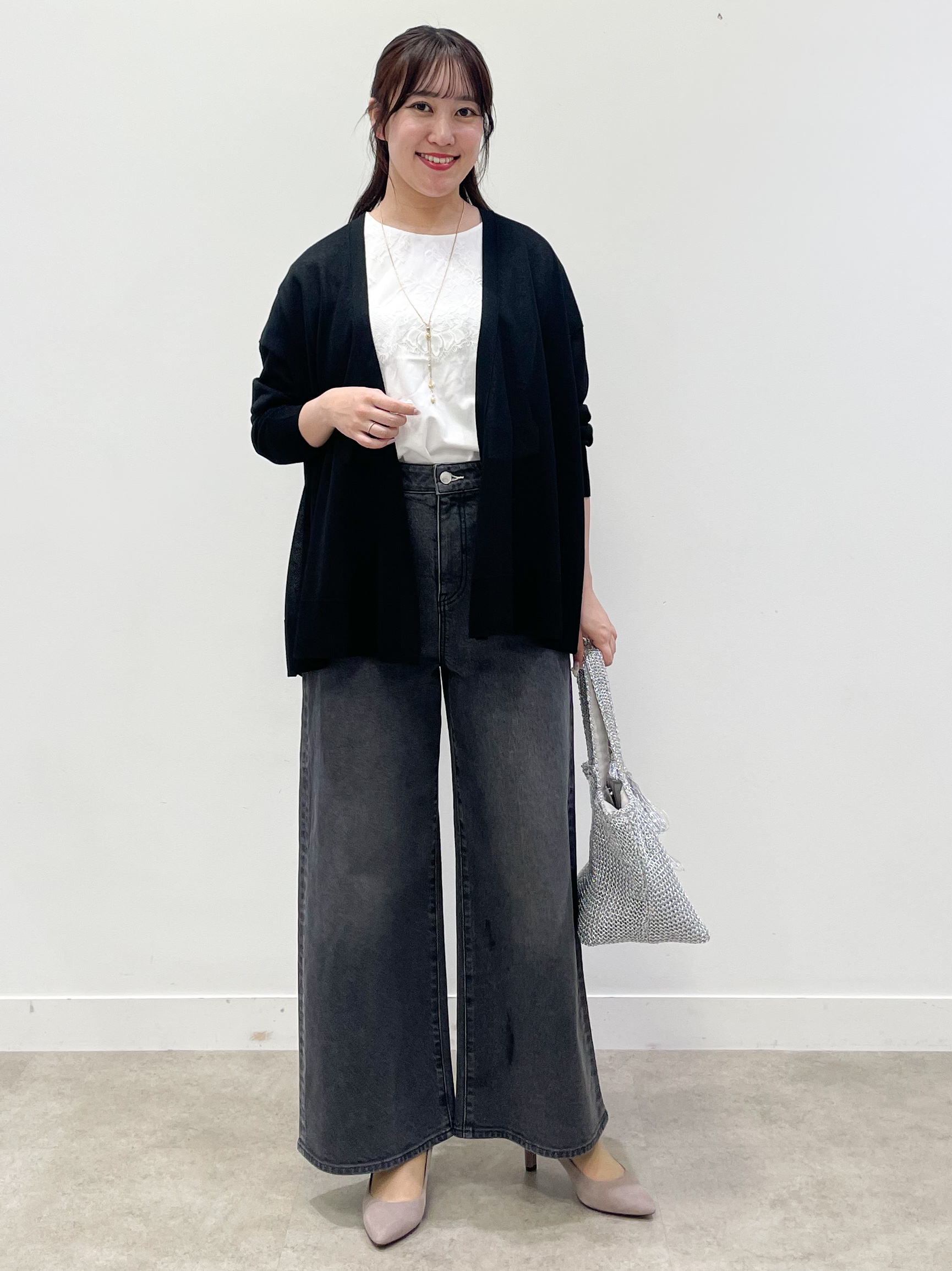 yukariさんの「Reflect｜【冷房対策に◎】すっきり見え着流しカーディガン」を使ったコーディネート