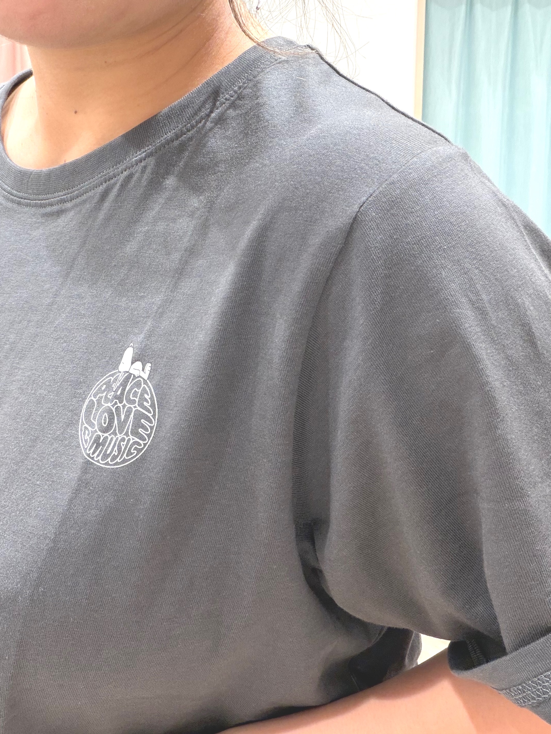 まちゃんなちゃんさんの「SHOO･LA･RUE｜【PEANUTS】ひんやりプリントTシャツ」を使ったコーディネート
