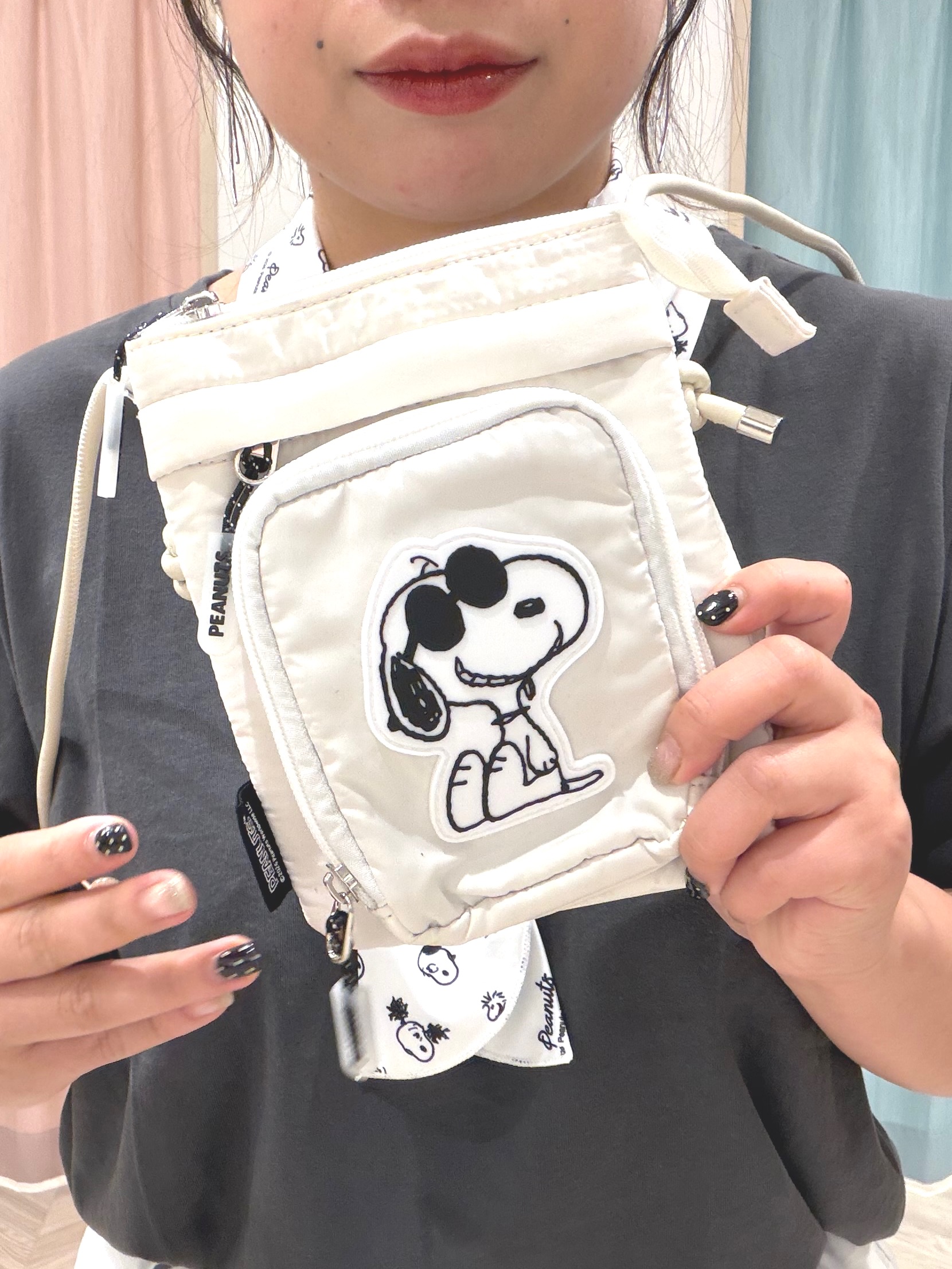 まちゃんなちゃんさんの「SHOO･LA･RUE｜【PEANUTS】ひんやりプリントTシャツ」を使ったコーディネート