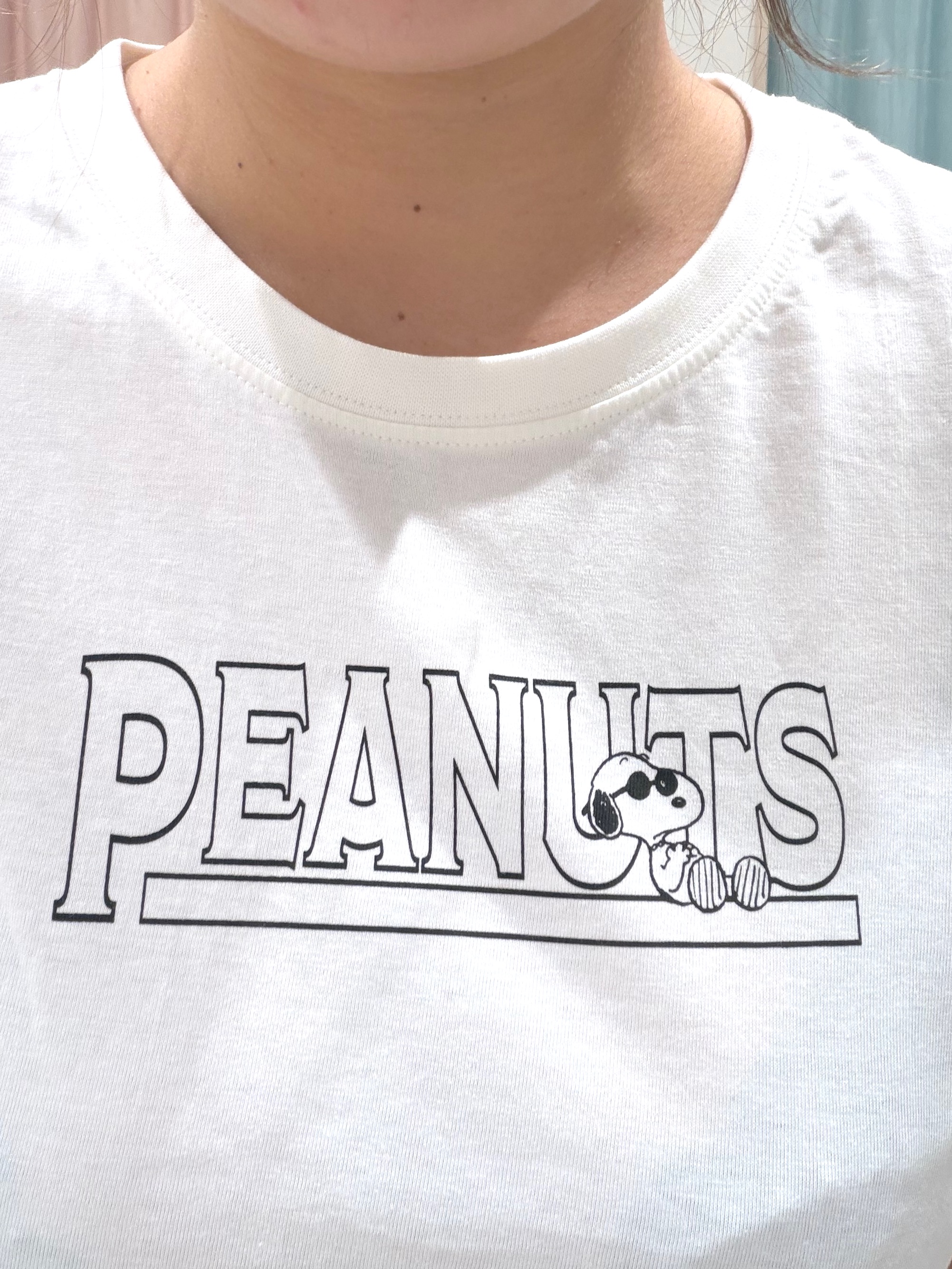 まちゃんなちゃんさんの「SHOO･LA･RUE｜【PEANUTS】ひんやりプリントTシャツ」を使ったコーディネート