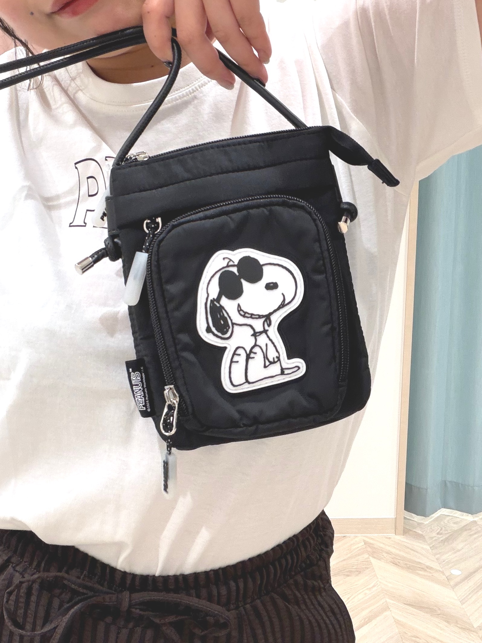 まちゃんなちゃんさんの「SHOO･LA･RUE｜【PEANUTS】ひんやりプリントTシャツ」を使ったコーディネート