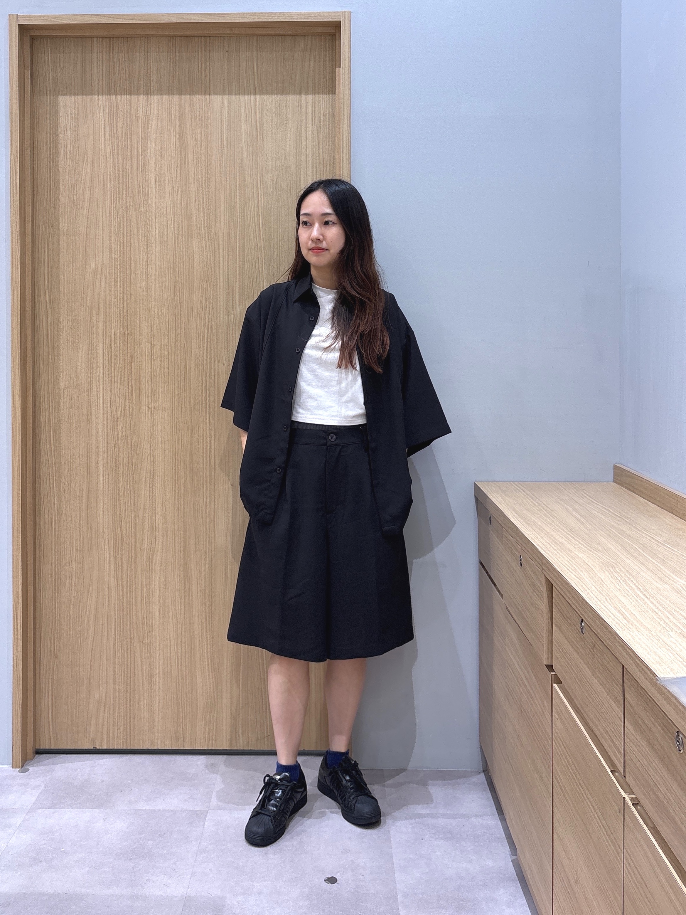 よぴさんの「TAKEO KIKUCHI｜【UVカット／ストレッチ】NEUTRAXシリーズ 半袖シャツ」を使ったコーディネート