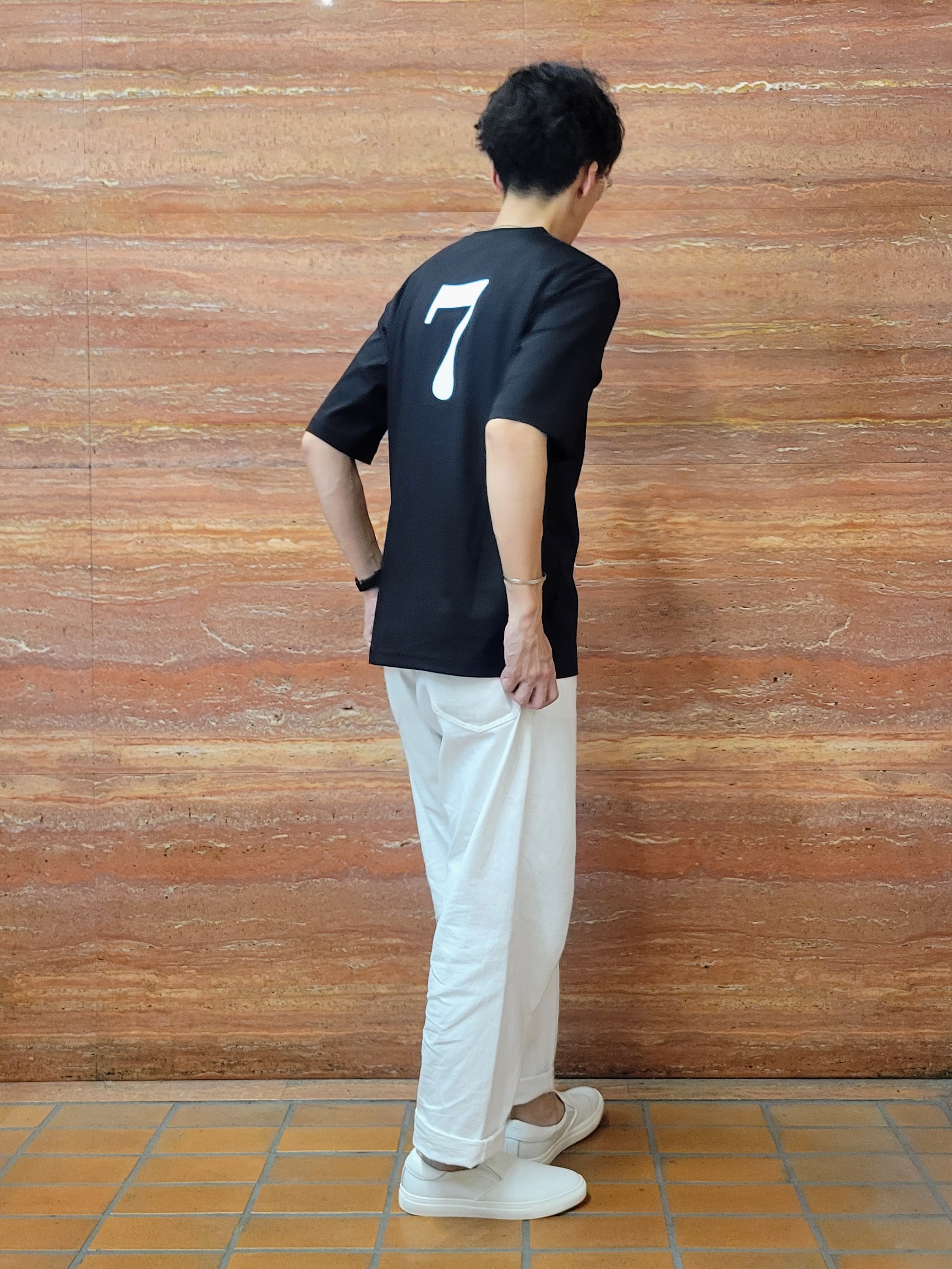 piroyaさんの「TAKEO KIKUCHI｜【BOWLER HAT LABEL】アイスクリアコットン ピンナップガール 半袖Tシャツ」を使ったコーディネート