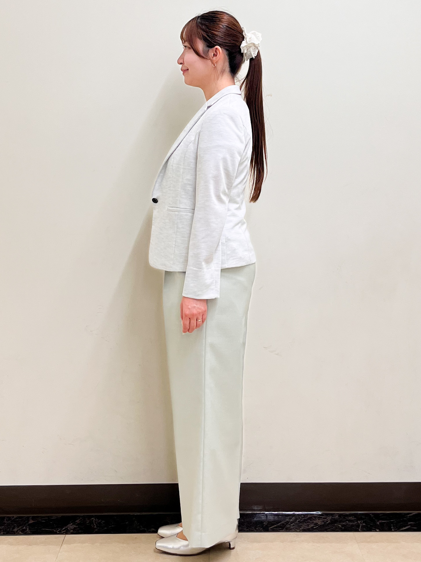 mikikoさんの「Reflect｜【SS-4Lサイズ／UVカット／接触冷感】匠ジャケット／ベーシックテーラード」を使ったコーディネート