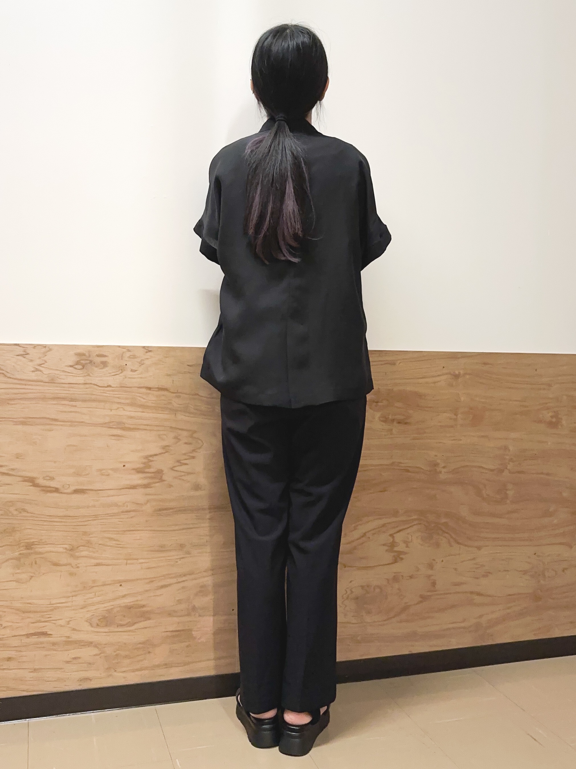 すーさんの「grove｜【洗濯機OK・ひんやり/SETUP可】シワになりにくいハーフスリーブジャケット」を使ったコーディネート