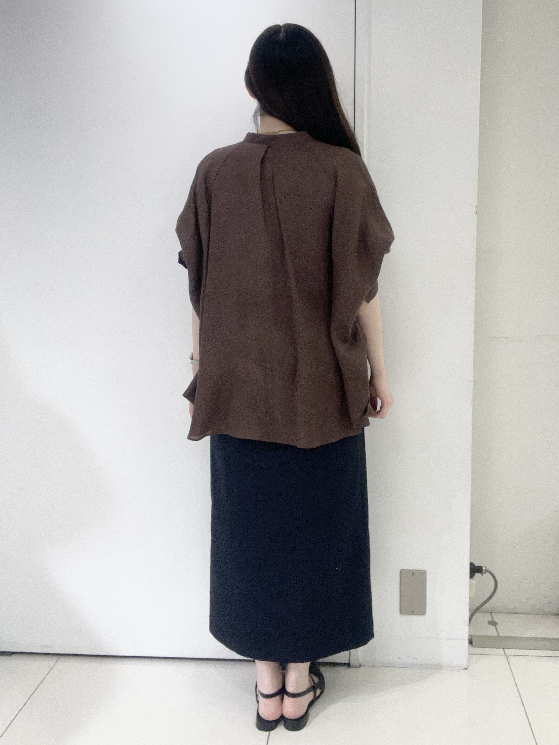 moeさんの「UNTITLED｜【麻100】リネンドルマンシャツ」を使ったコーディネート
