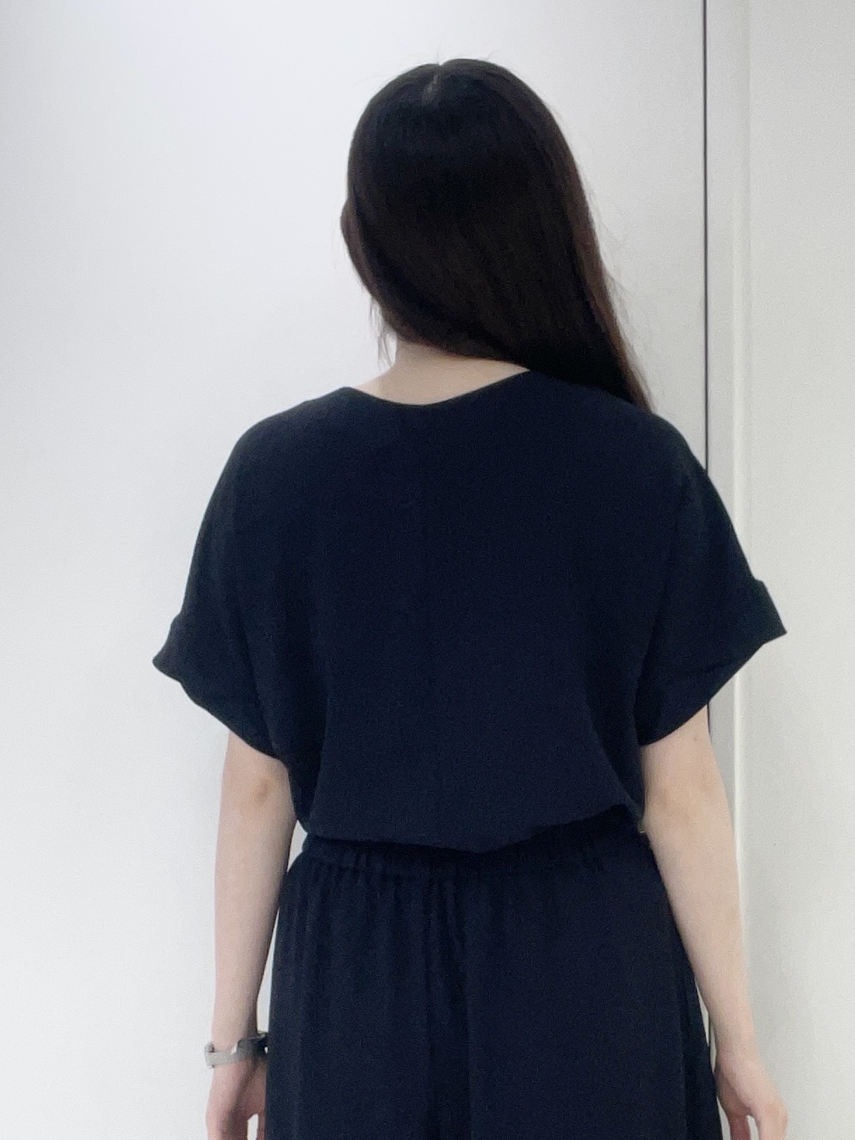 moeさんの「UNTITLED｜【セットアップ可/UVカット/前後2WAY】リラクシーフレンチスリーブブラウス」を使ったコーディネート