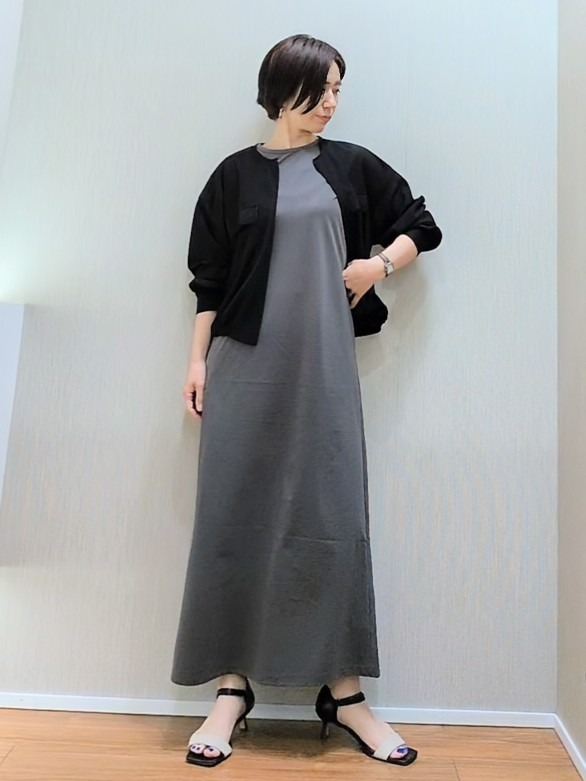 ミズタさんの「UNTITLED｜【古畑星夏さん着用/洗える】シアーブルゾン」を使ったコーディネート