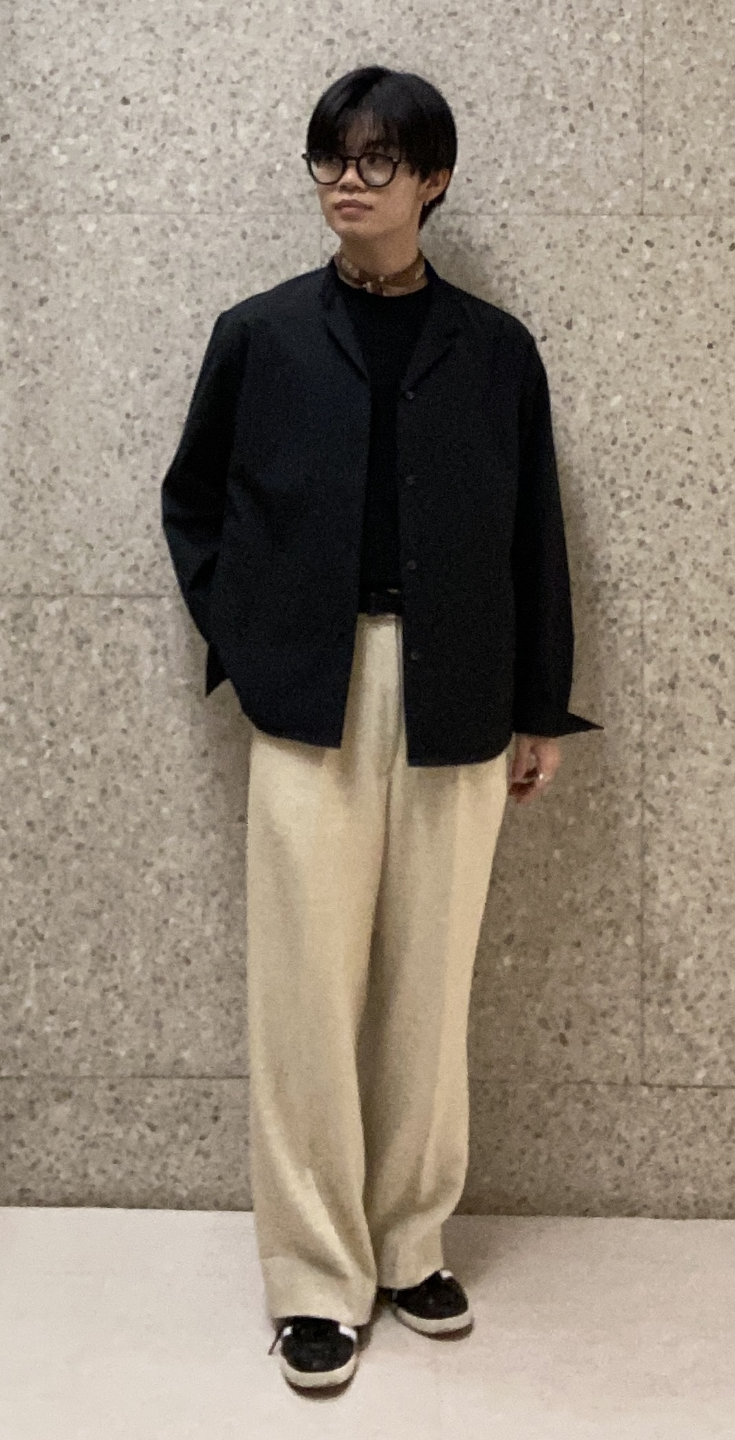 キムラさんの「TAKEO KIKUCHI｜【撥水・洗える・シワになりにくい】 リランチェ（R） シャツ」を使ったコーディネート