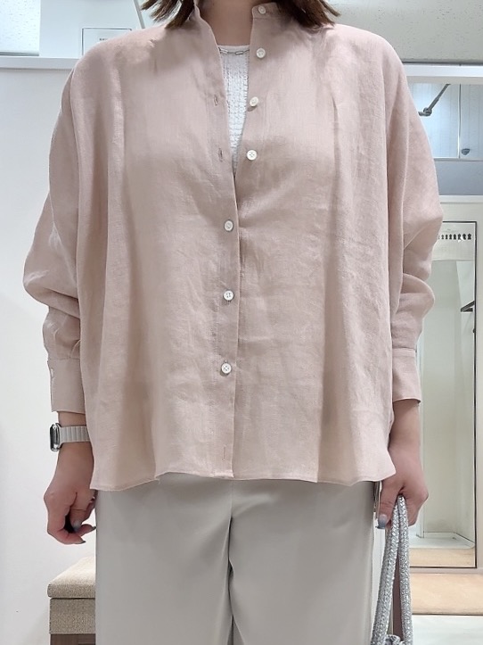 YUIさんの「UNTITLED｜【麻100】リネンドルマンシャツ」を使ったコーディネート