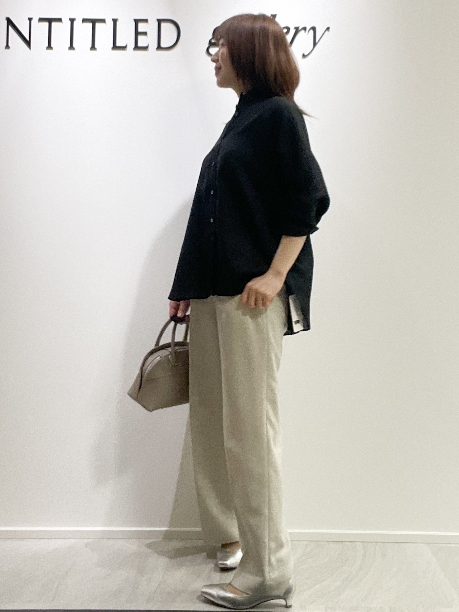 めいさんの「UNTITLED｜【麻100】リネンドルマンシャツ」を使ったコーディネート
