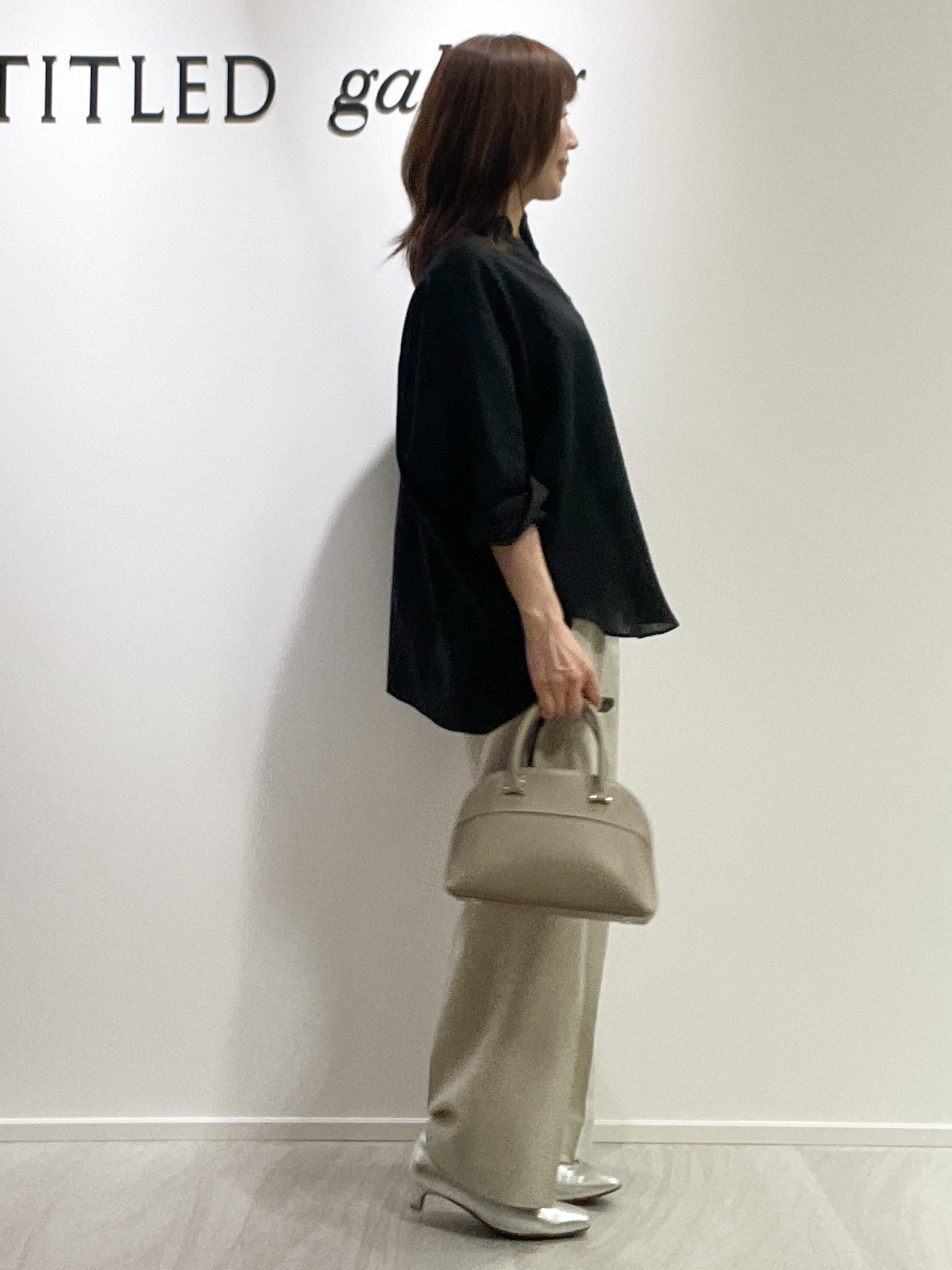 めいさんの「UNTITLED｜【麻100】リネンドルマンシャツ」を使ったコーディネート