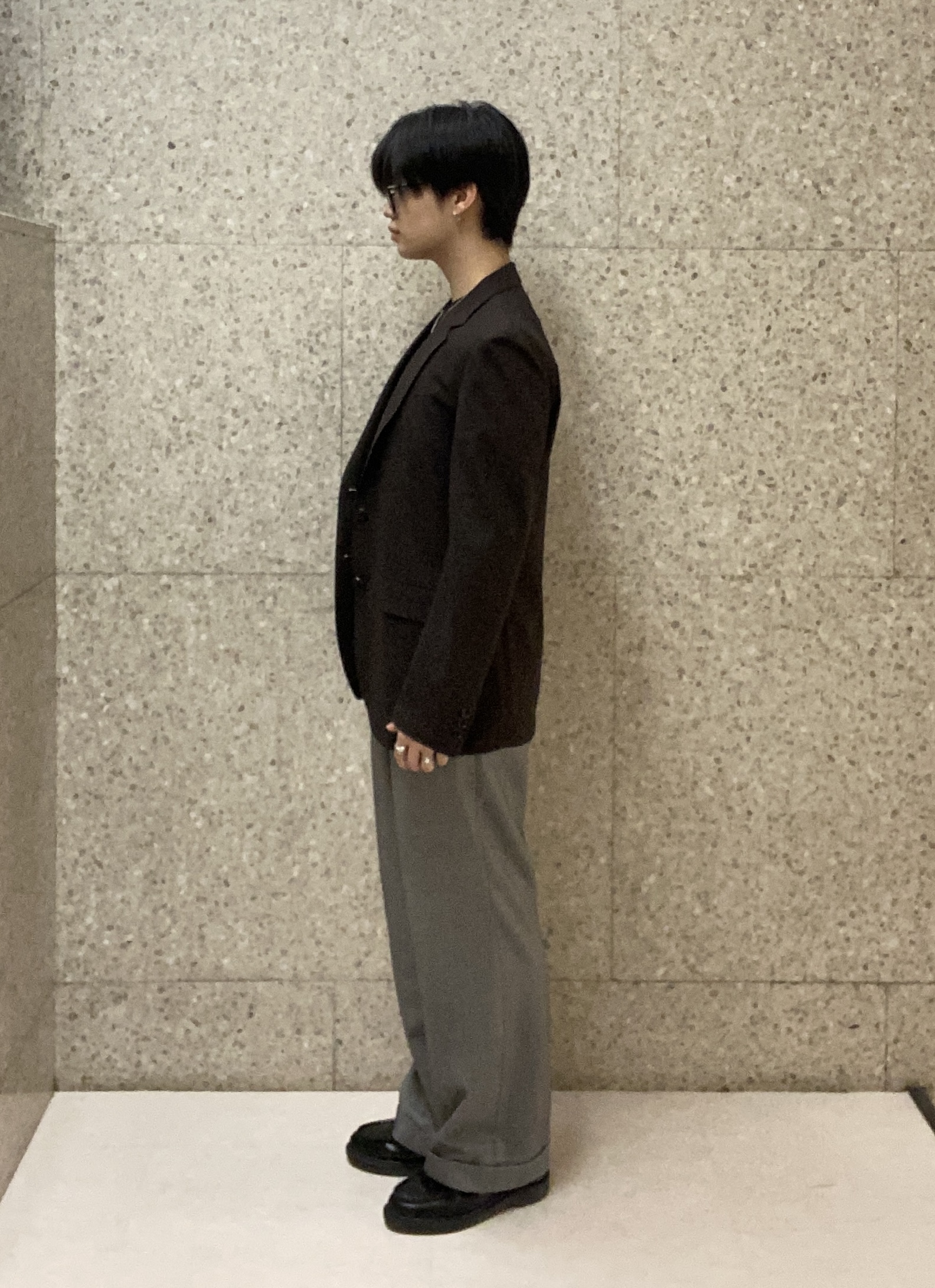 キムラさんの「TAKEO KIKUCHI｜【抗菌防臭】CALCULO（R）ジャージ ジャケット」を使ったコーディネート